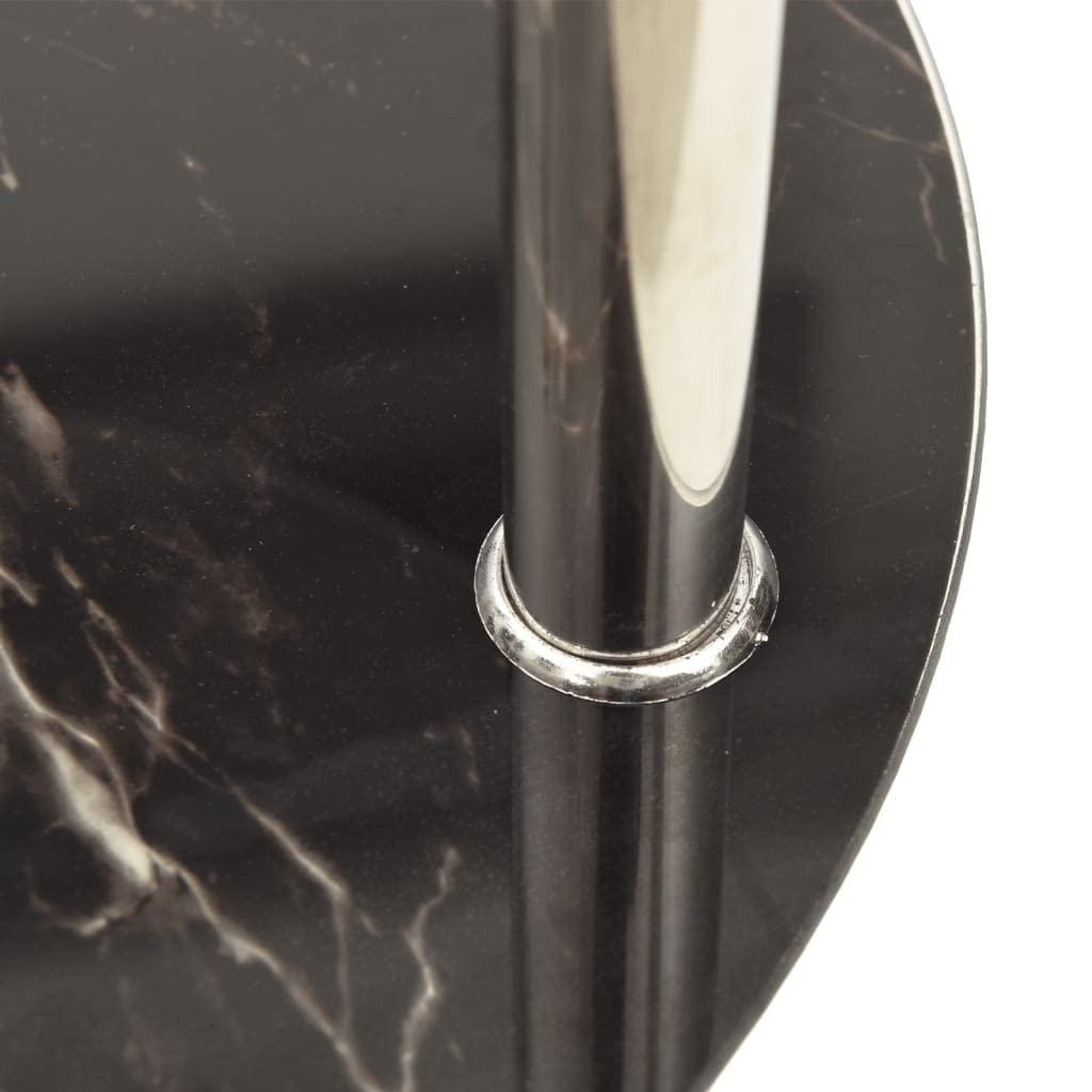 2-Tier Side Table with Tempered Glass - 15