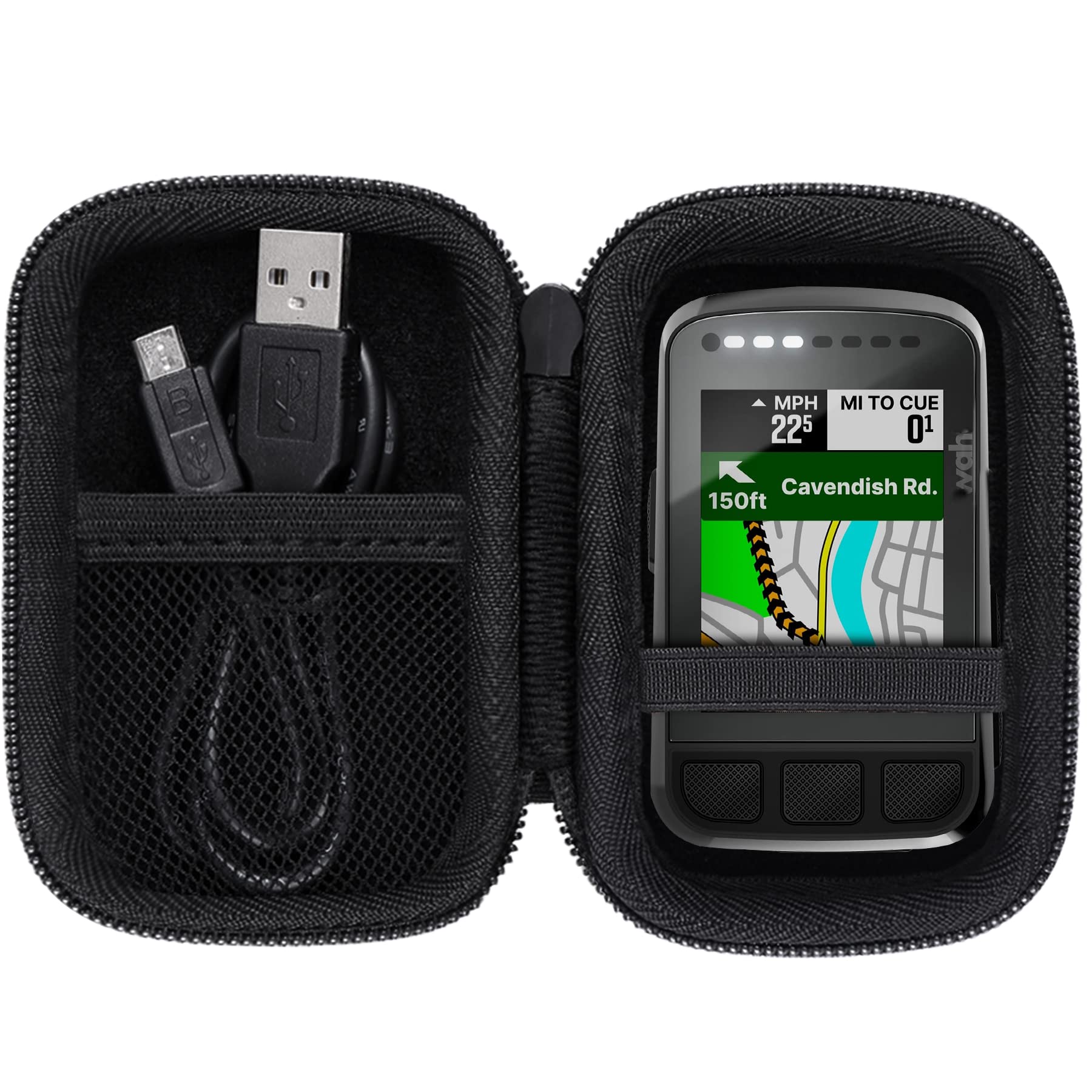 Aenllosi Hard Protective Carrying Case for Wahoo ELEMNT Bolt V2 GPS Bike Computer - Durable Travel Storage for Cycling, Commuting & Outdoor Adventures