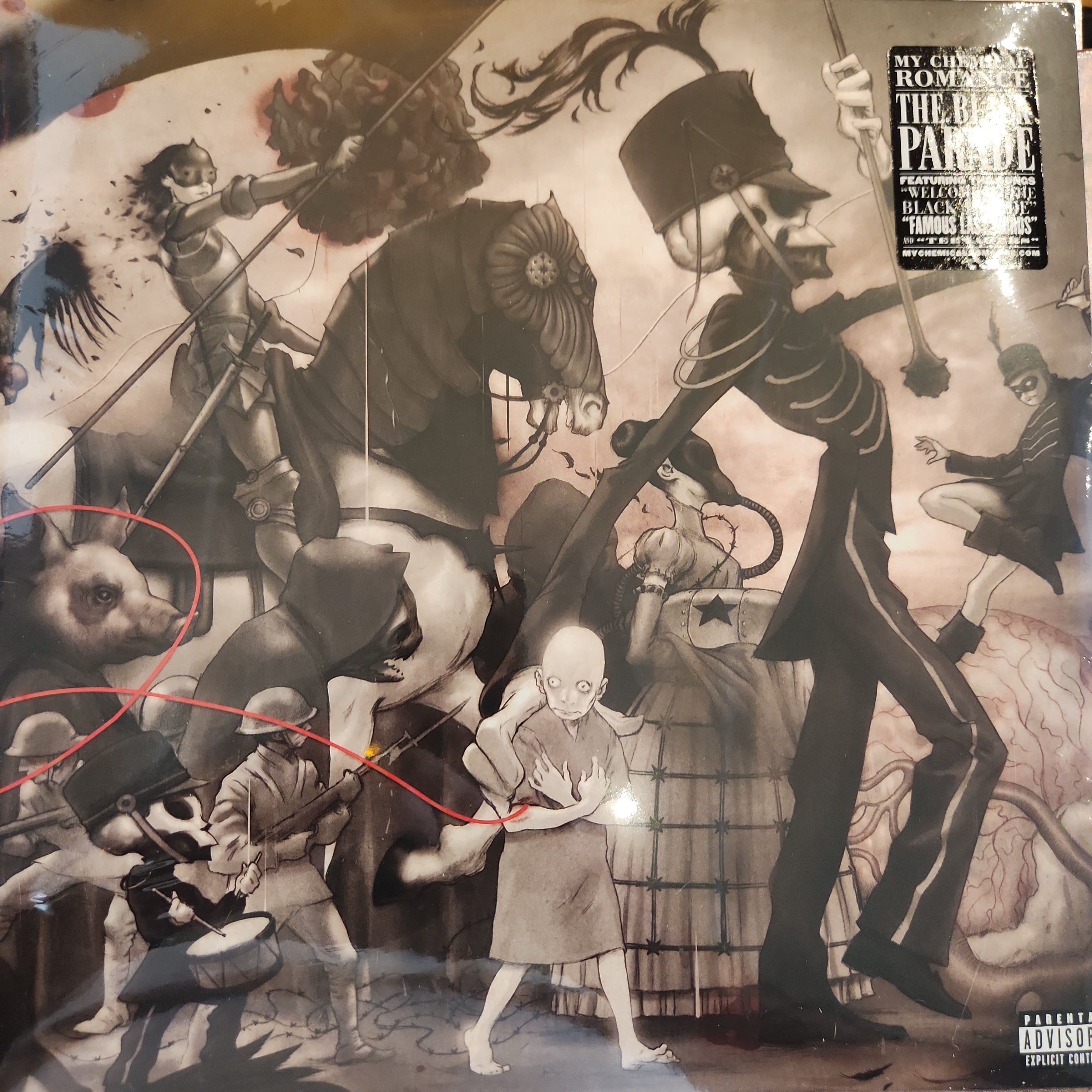 My Chemical Romance - The Black Parade Vinyl LP | Limited Edition Rock Music Record for Collectors & Fans | Perfect for Home Listening & Gifts