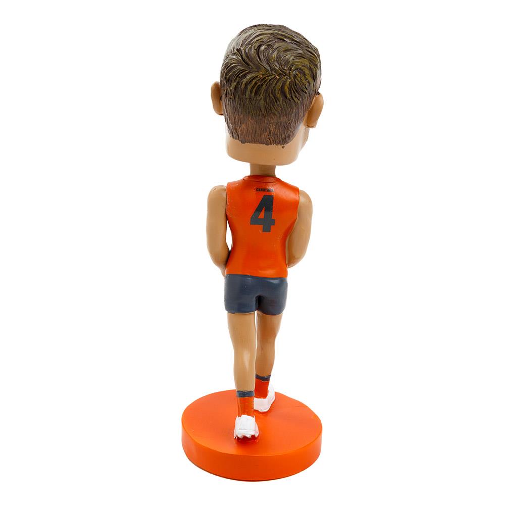 Official AFL Greater Western Sydney Giants Toby Greene Bobblehead - Collectible Football Player Figurine for Fans & Sports Memorabilia Enthusiasts - Perfect for Home Display, Office Decor, or Gifts