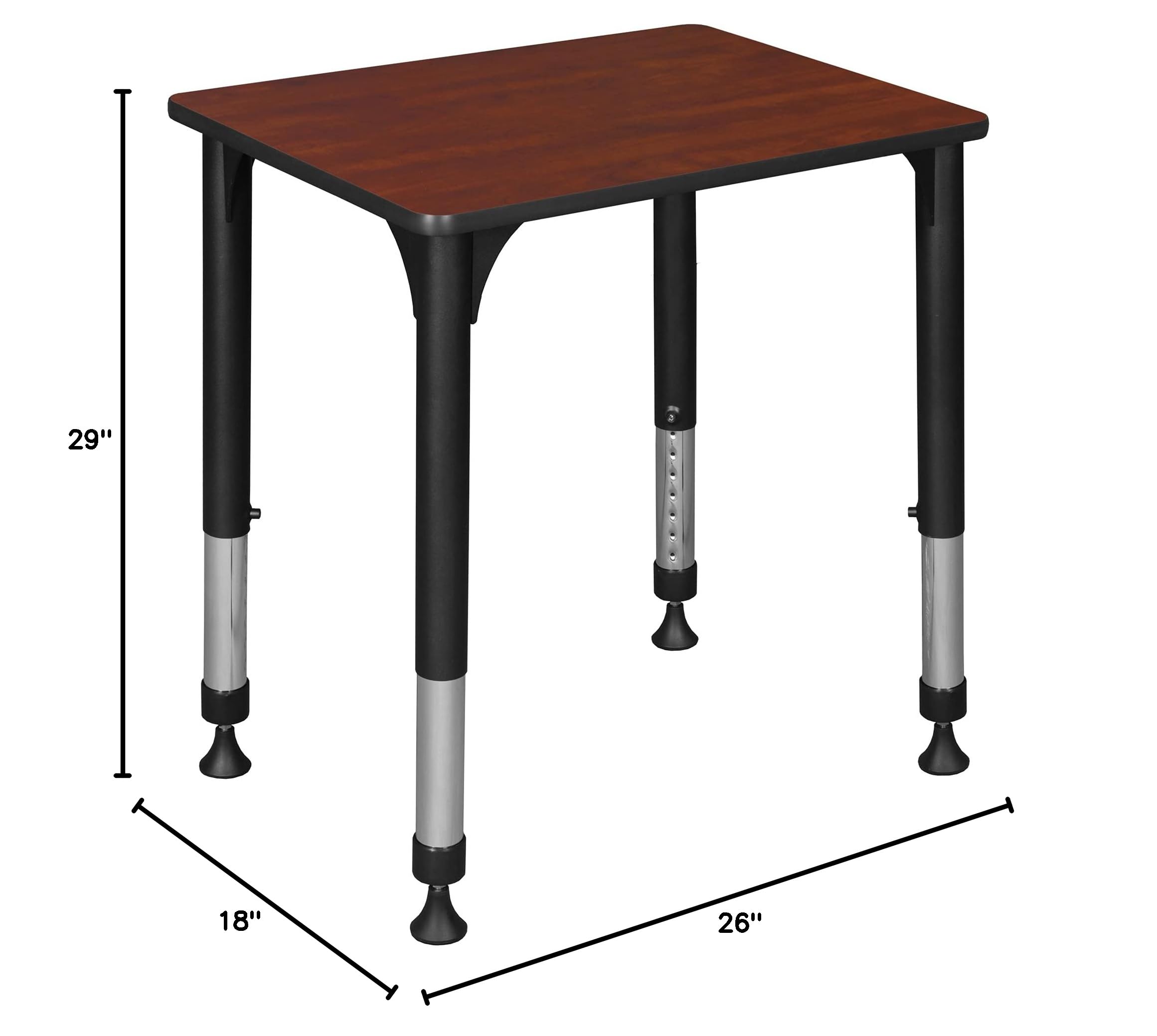 Regency Adjustable Height Student Desk - 18.5