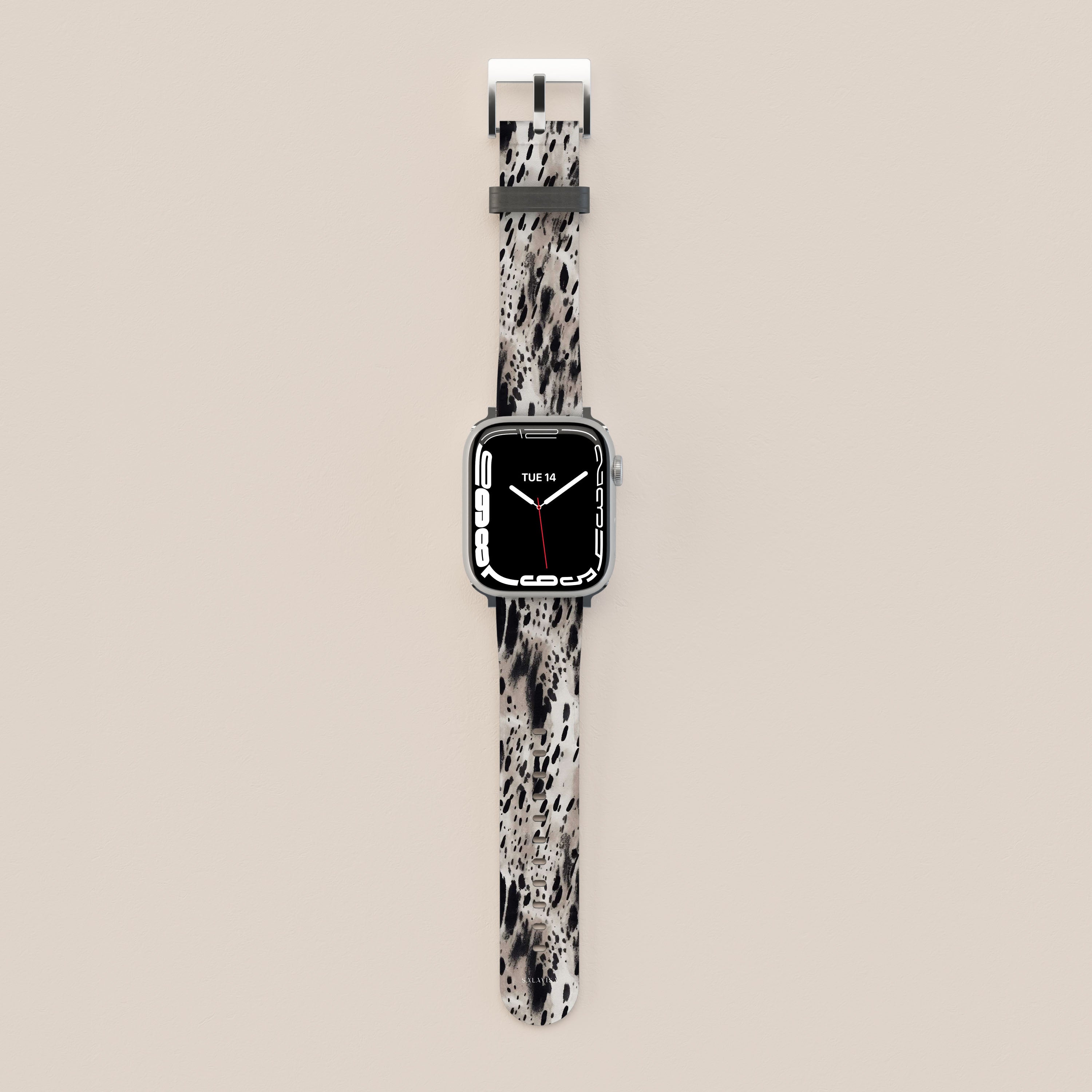 Leopard Print Abstract Pattern Apple Watch Band - Stylish & Durable Replacement Strap for Workouts, Fashion & Everyday Wear