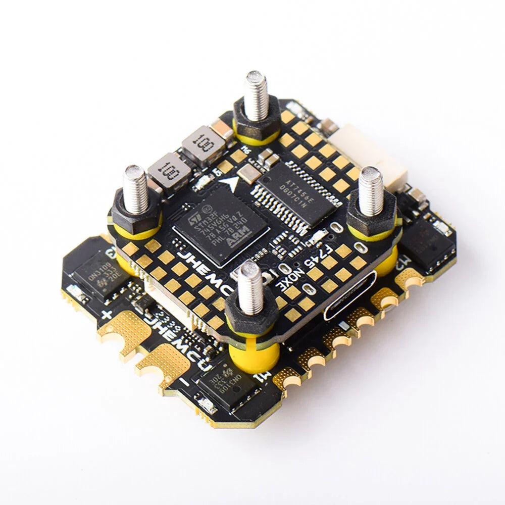 NOXE AM32 F745 60A Mini Stack 3-6S Flight Controller with 4-in-1 ESC for FPV Drones - Perfect for Racing, Freestyle, and DIY Quadcopter Builds