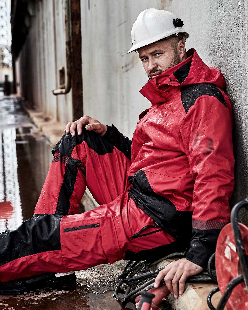 Elka Men's Xtreme Stretch Work Jacket - Durable & Flexible for Construction, Outdoor Jobs & Cold Weather Workwear