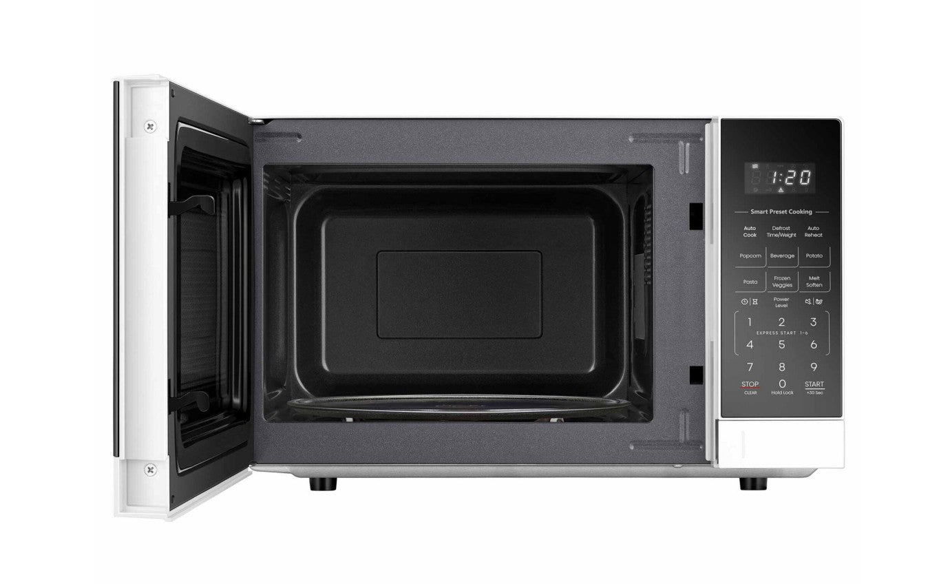 Hisense 25L 900W Countertop Microwave Oven in White (HMAS2509WP) - Perfect for Small Kitchens, Dorms & Offices