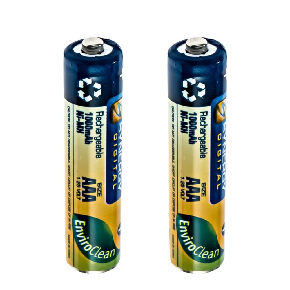 Synergy Digital Ni-MH 1.2V 1000mAh Ultra High Capacity Replacement Battery for Panasonic KX-TG6511B Cordless Phone | Long-Lasting Power for Home & Office Communication