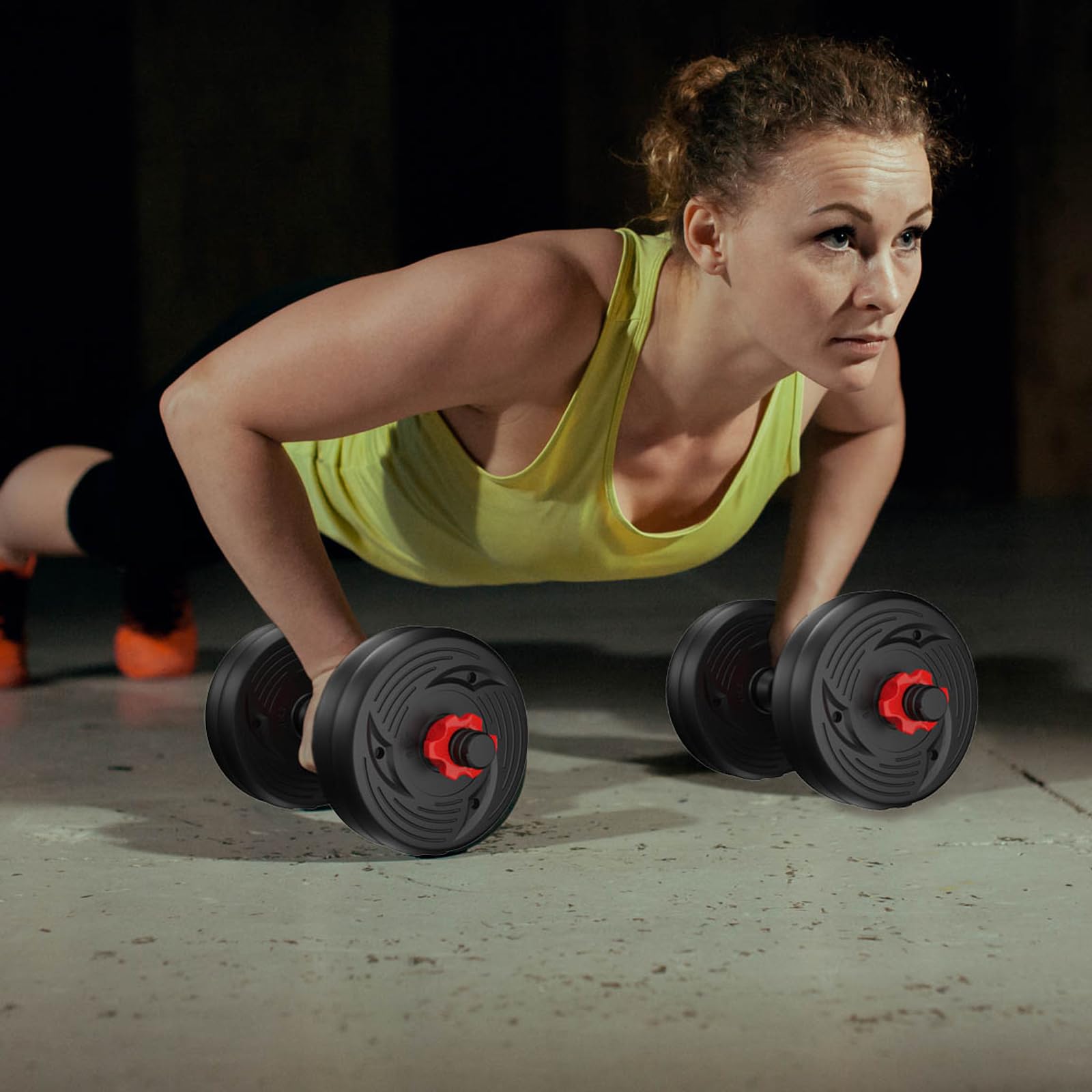 LIWEGHT 8-in-1 Adjustable Dumbbell Set - 5-25lbs Weight Plates for Home Gym, Strength Training & Bodybuilding - Perfect for Full Body Workouts, Muscle Building & Fitness Routines