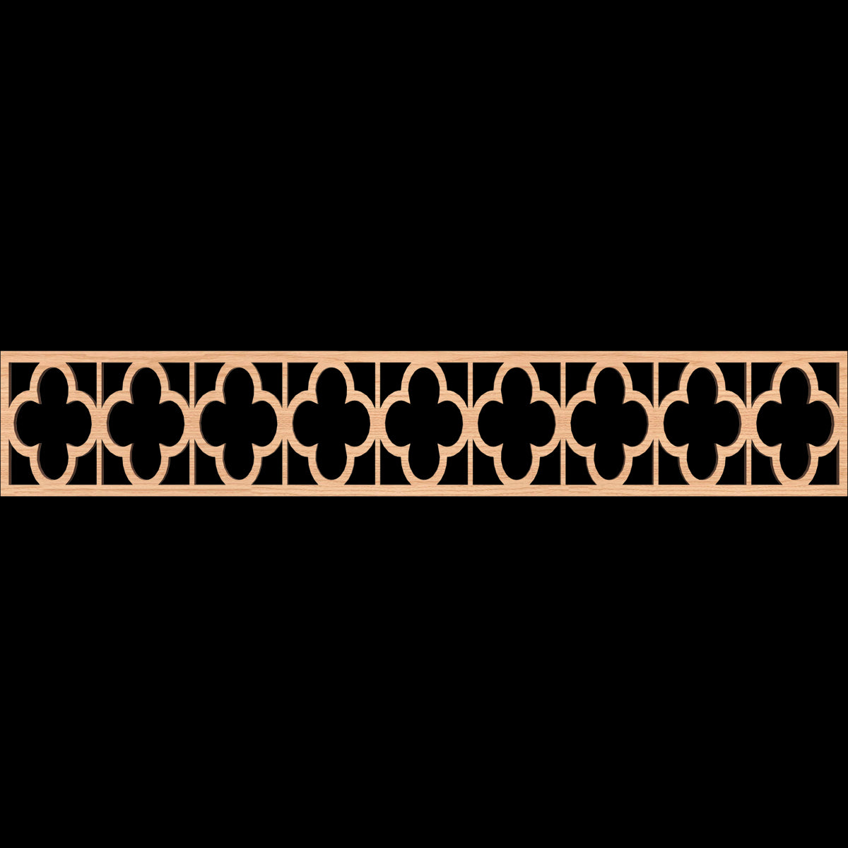 Woodall Fretwork Moulding - Decorative Wood Trim for Home & Furniture | Perfect for DIY Projects, Wall Decor, and Cabinet Accents