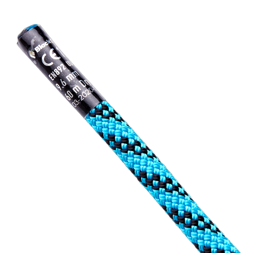 9.6mm Bi-Pattern Dry Treated 70m Climbing Rope for Outdoor Rock Climbing & Mountaineering Adventures