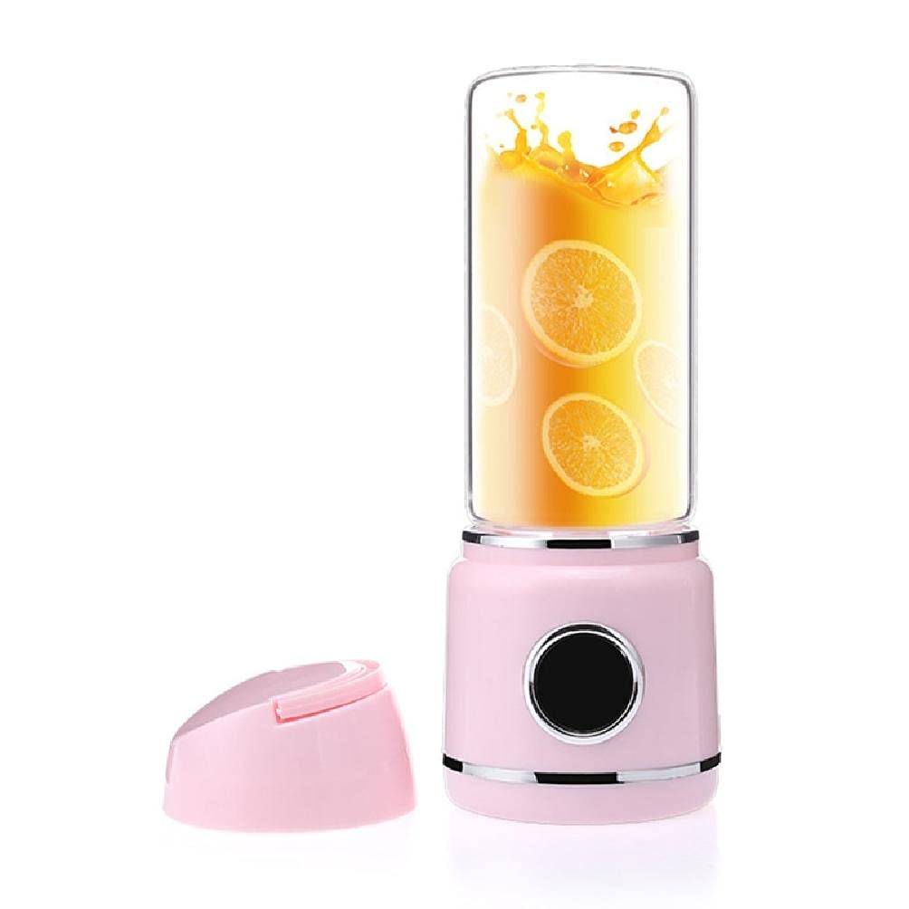 Portable USB Rechargeable Power Bank Blender - 400-600ml Capacity with 6 Stainless Steel Blades & Auto Shut-Off | Perfect for Smoothies, Protein Shakes & Travel | USB Electric Blender for Home, Office & Outdoor Use