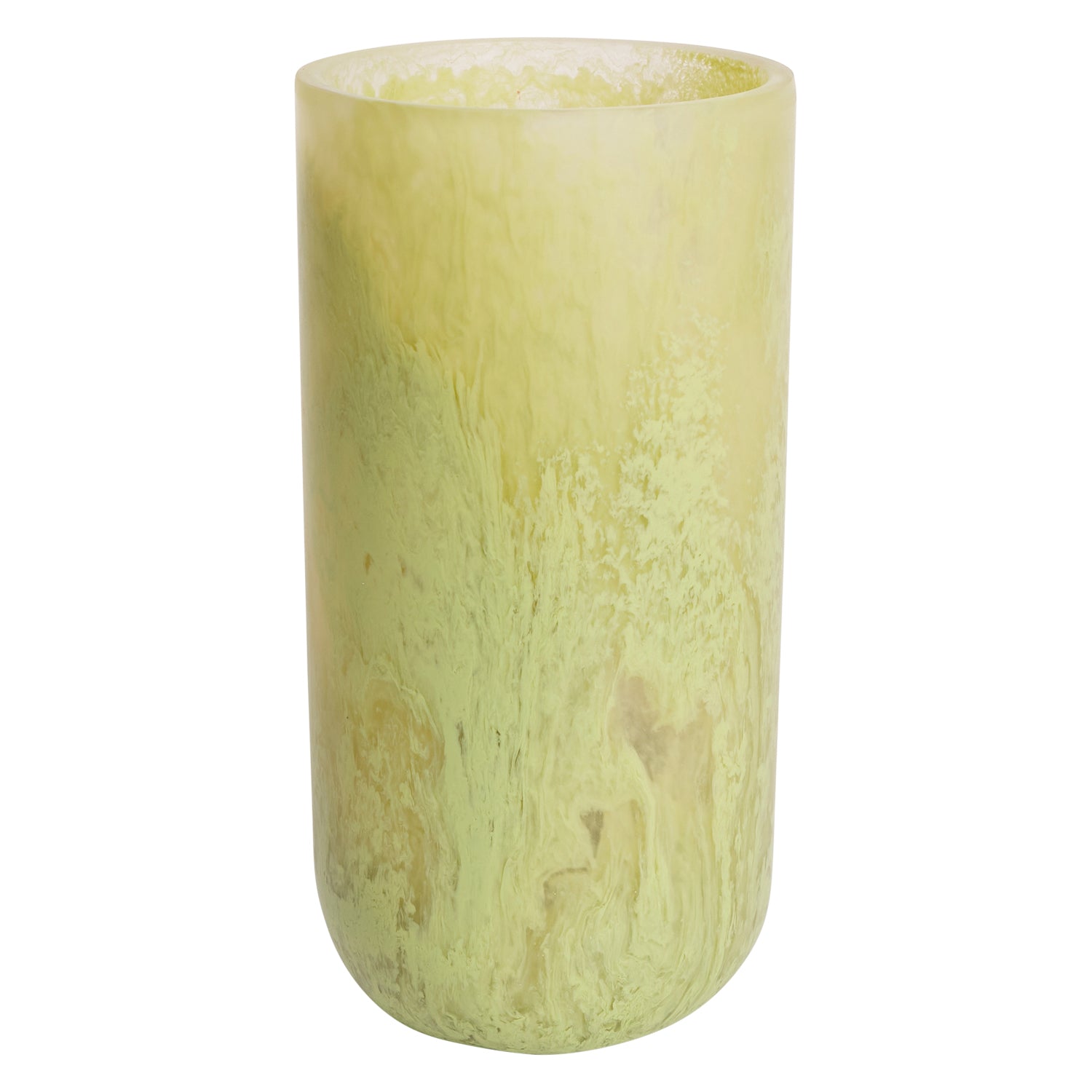 Kalinda Vase - Handcrafted Pistachio Green Ceramic Flower Vase for Home Decor, Wedding Centerpieces & Boho Chic Interior Design