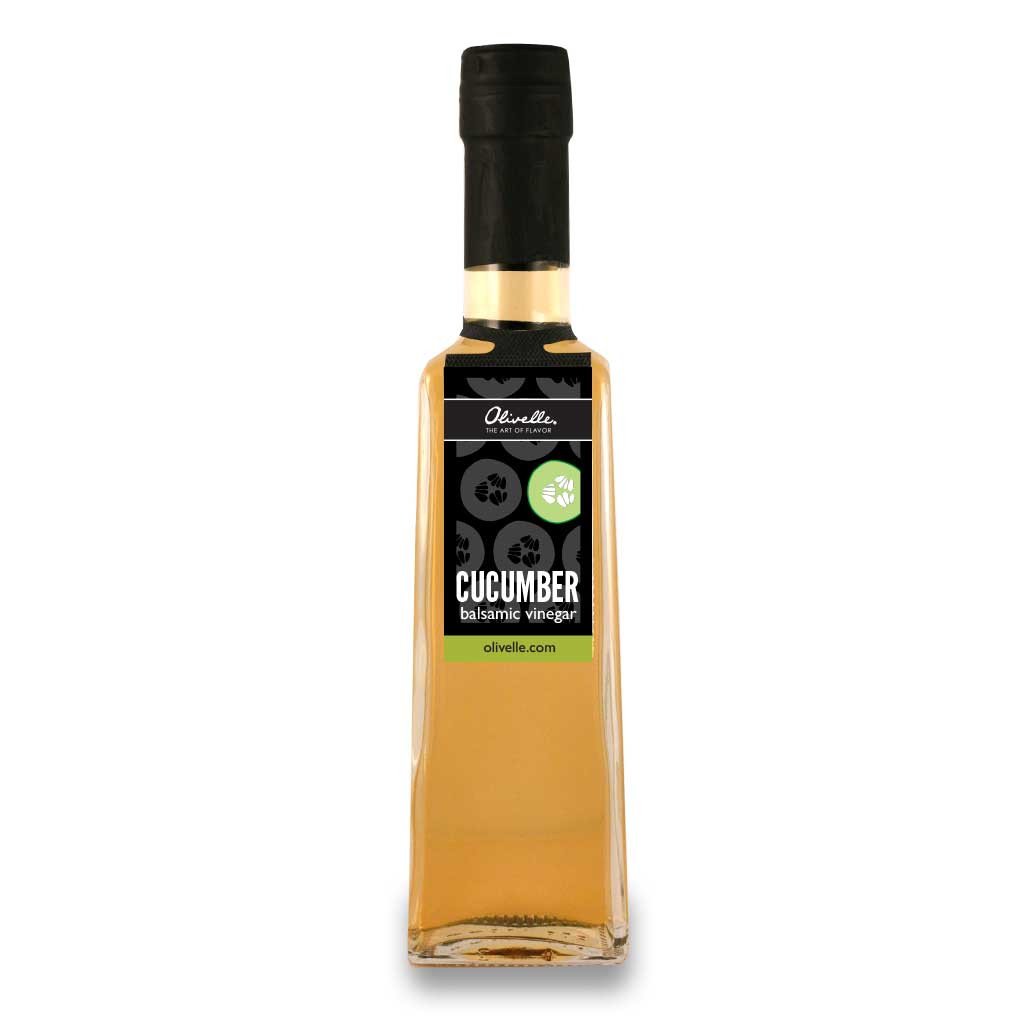 Premium Cucumber White Balsamic Vinegar - Organic, Gluten-Free & Low-Calorie | Perfect for Salads, Marinades & Cocktails | Gourmet Cooking & Healthy Lifestyle