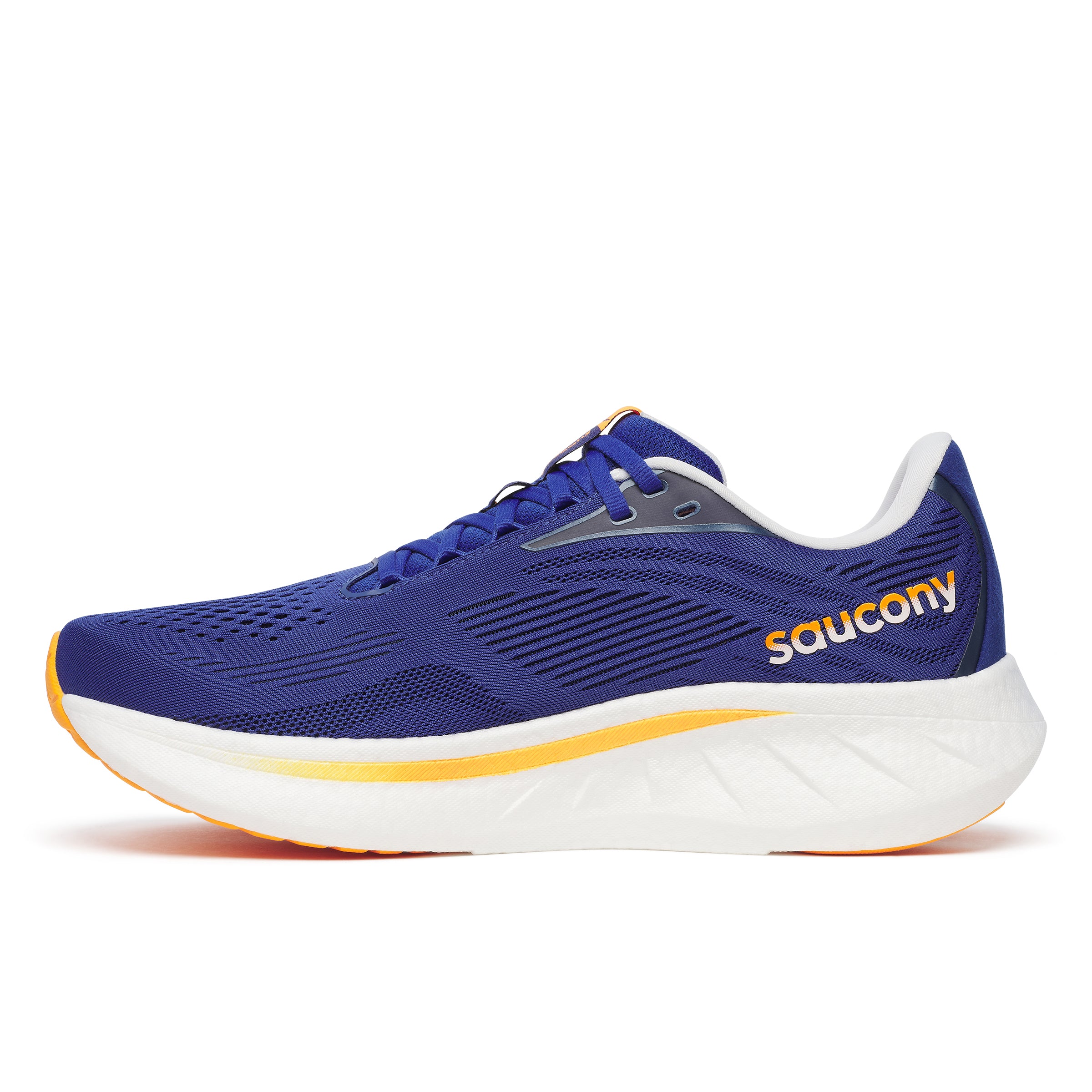Men's Saucony Ride 18 Running Shoes - Lightweight Cushioned Sneakers for Men | Road Running, Jogging & Gym Workouts