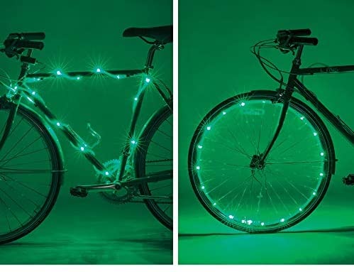 LED Bike Wheel Lights - Waterproof Bicycle Spoke Lights for Night Riding, Safety & Decoration - Perfect for Cycling, Commuting, and Outdoor Adventures