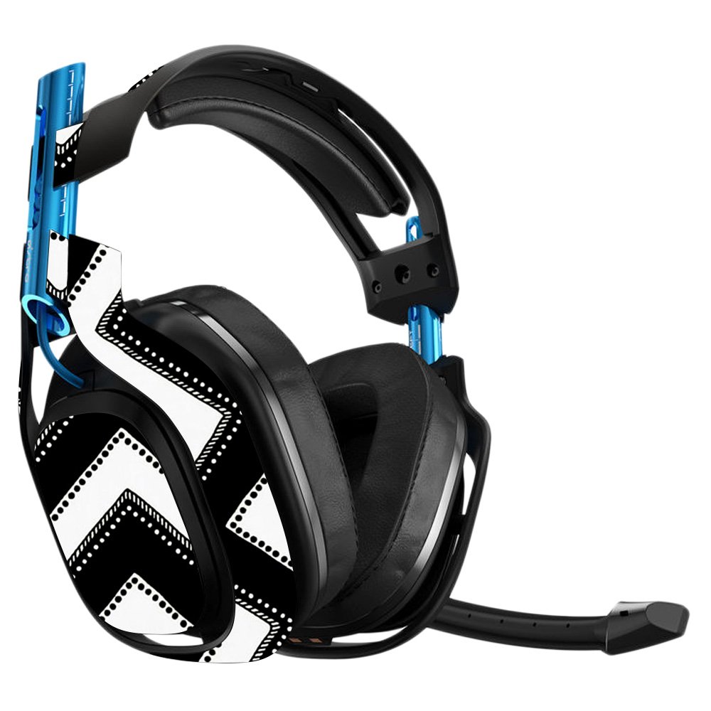 Astro A50 3rd Generation Gaming Headset Skin - Chevron Design Protective Vinyl Wrap | Durable, Easy to Apply & Remove | Made in USA | Perfect for Gaming, Streaming & Customizing Your Headset
