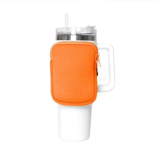 Neoprene Water Bottle Holder for Stanley Quencher 40oz & 20oz - Insulated Sleeve for Adventure, Hiking, Gym & Outdoor Activities