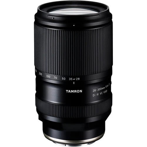 Tamron 28-300mm f/4-7.1 Di III VC VXD Lens for Sony E Mount - All-in-One Zoom for Travel, Sports & Wildlife Photography