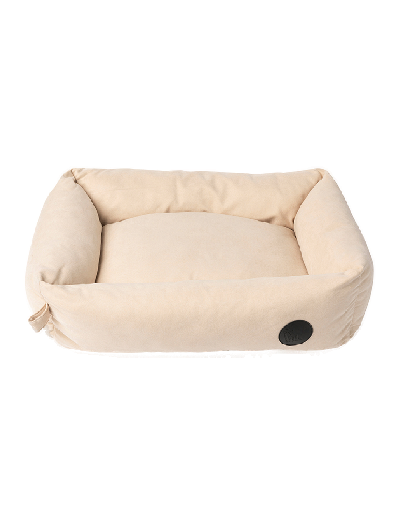 Fuzzyard Plush Dog Bed - Ultra Soft Orthopedic Pet Bed for Small Medium Large Dogs, Almond Cream - Cozy Sleeping Cushion for Puppies & Adult Dogs - Perfect for Living Room, Bedroom or Kennel