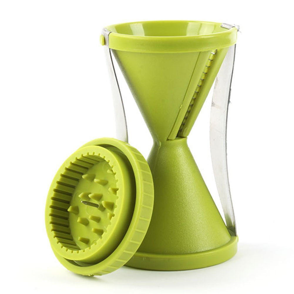 JB World Spiralizer Vegetable Slicer - 5-Blade Spiral Cutter for Zucchini, Carrots & Potatoes - Perfect for Healthy Noodles, Salads & Low-Carb Meals - BPA-Free Kitchen Gadget for Vegan & Keto Diets