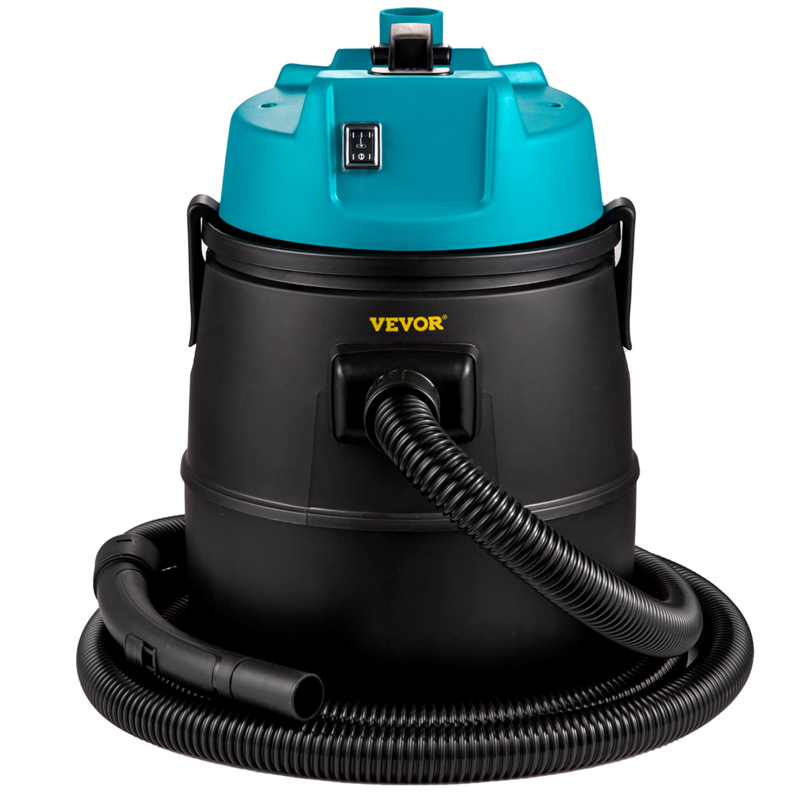 VEVOR 1400W Powerful Pond Vacuum Cleaner with 13ft Intake Hose, 4 Extension Tubes, 15ft Power Cord, 4 Brush Heads & Nozzles - Ideal for Garden Pond Cleaning, Water Feature Maintenance, and Koi Fish Tank Cleaning