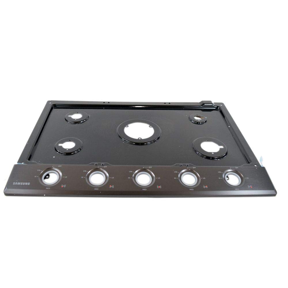 Original Samsung DG94-01476B Black Cooktop Main Top - Genuine OEM Replacement Part for Samsung Ranges | Perfect for Kitchen Upgrades & Appliance Repairs