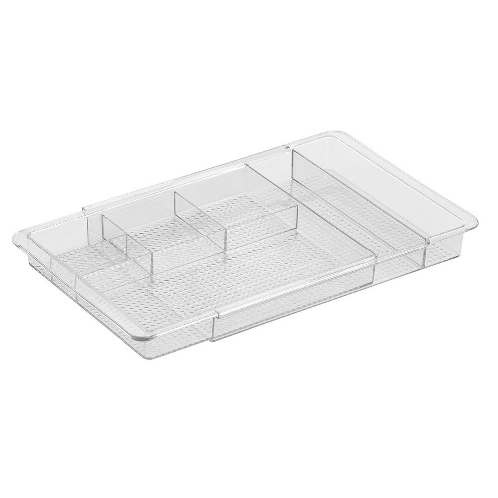 Expandable Drawer Organizer for Closet & Kitchen - Adjustable Storage Bins for Socks, Underwear, Utensils & More - Perfect for Home Organization & Space Saving