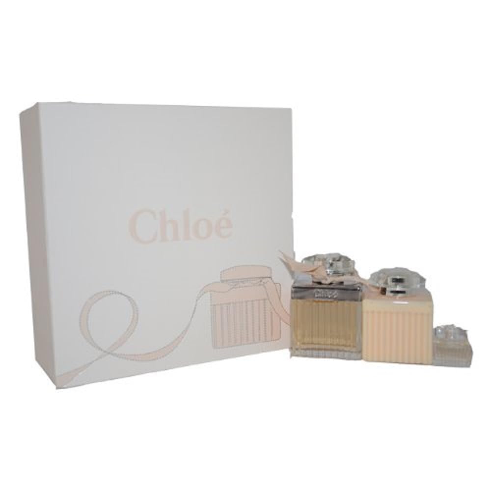 Chloe Women's Perfume Gift Set - Eau De Parfum Spray & Body Lotion (3-Piece Luxury Fragrance Collection) - Perfect for Birthdays, Anniversaries & Romantic Gifts