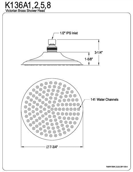 8 Inch High Pressure Rain Shower Head - Adjustable Luxury Bathroom Faucet for Spa-Like Experience, Perfect for Relaxation & Water Saving