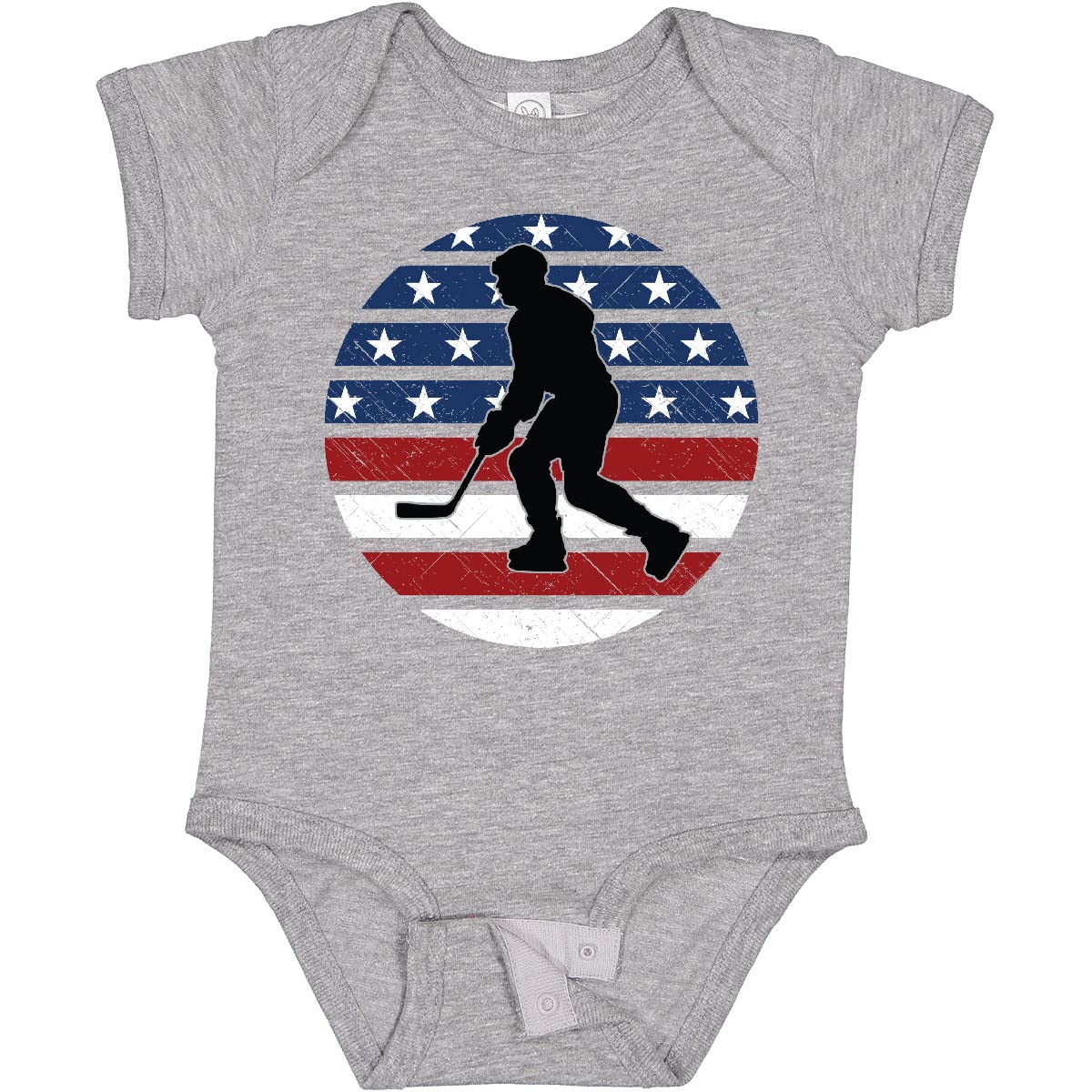 Inktastic Ice Hockey Fan Coach Player Baby Bodysuit - Cute Hockey-Themed Onesie for Infants & Toddlers - Perfect for Game Day, Team Support & Hockey Fan Gifts