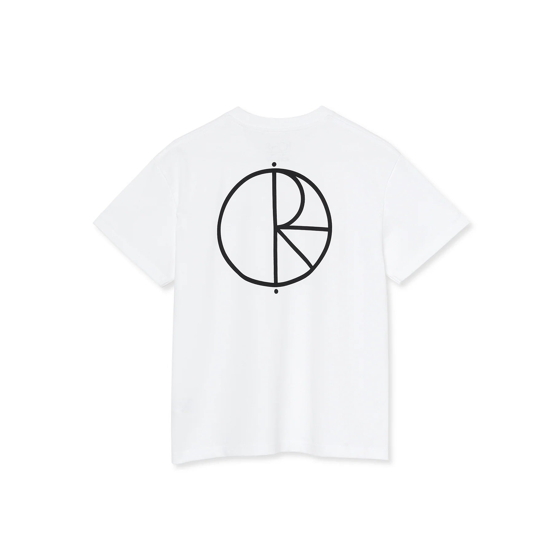 Polar Stroke Logo Tee Jr. - White Cotton T-Shirt for Kids & Teens | Casual Wear, School Outfits, Family Matching