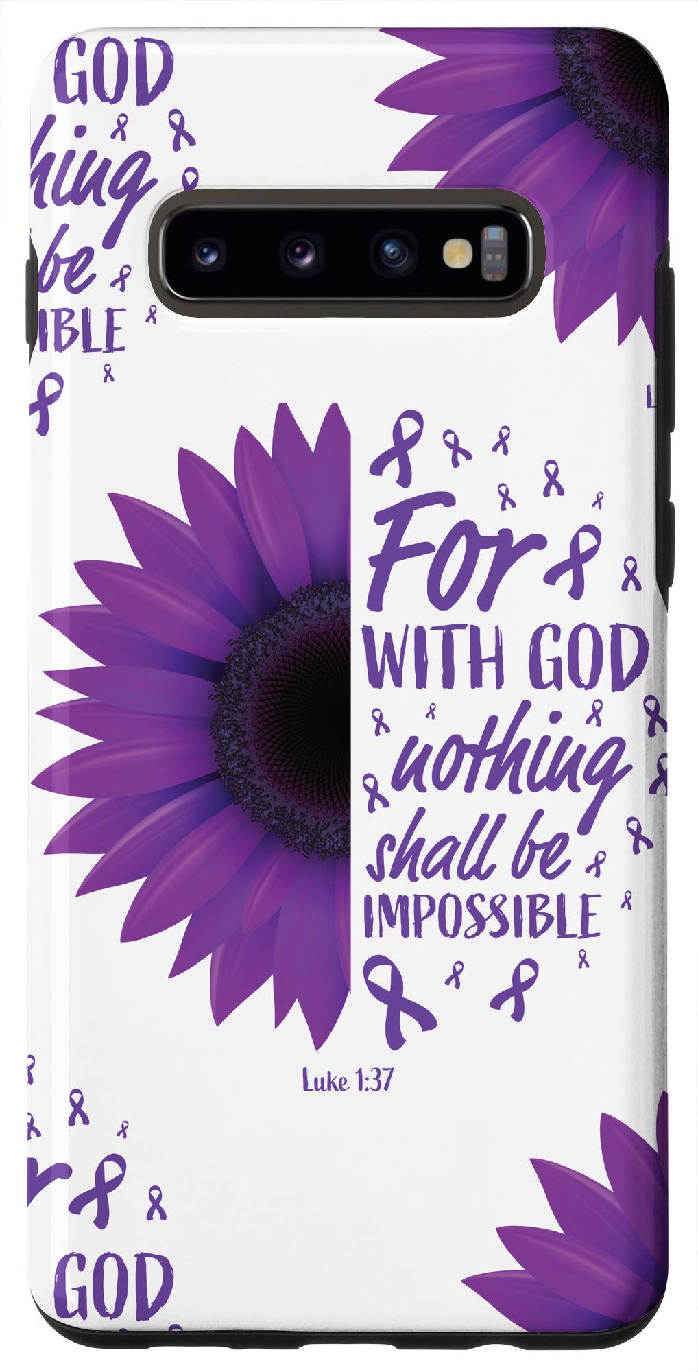 Galaxy S10+ Lupus Awareness Phone Case - Support Lupus Research & Women's Gifts - Durable Protective Cover for Samsung Galaxy S10 Plus - Perfect for Daily Use, Work & Special Occasions