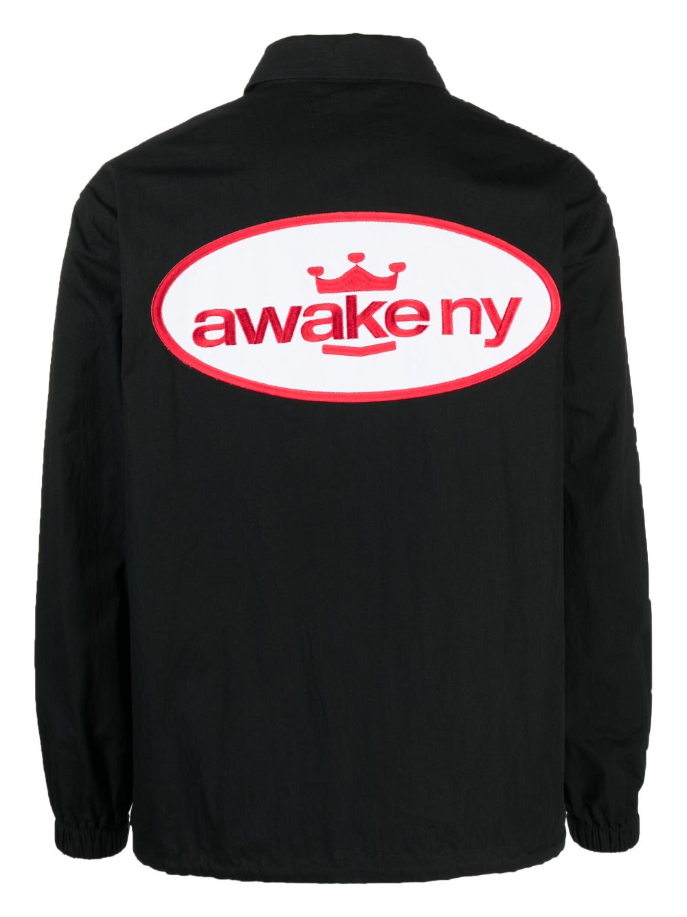 AWAKE NY Black Jacket for Men & Women - Stylish Streetwear Outerwear for Urban Fashion & Casual Wear