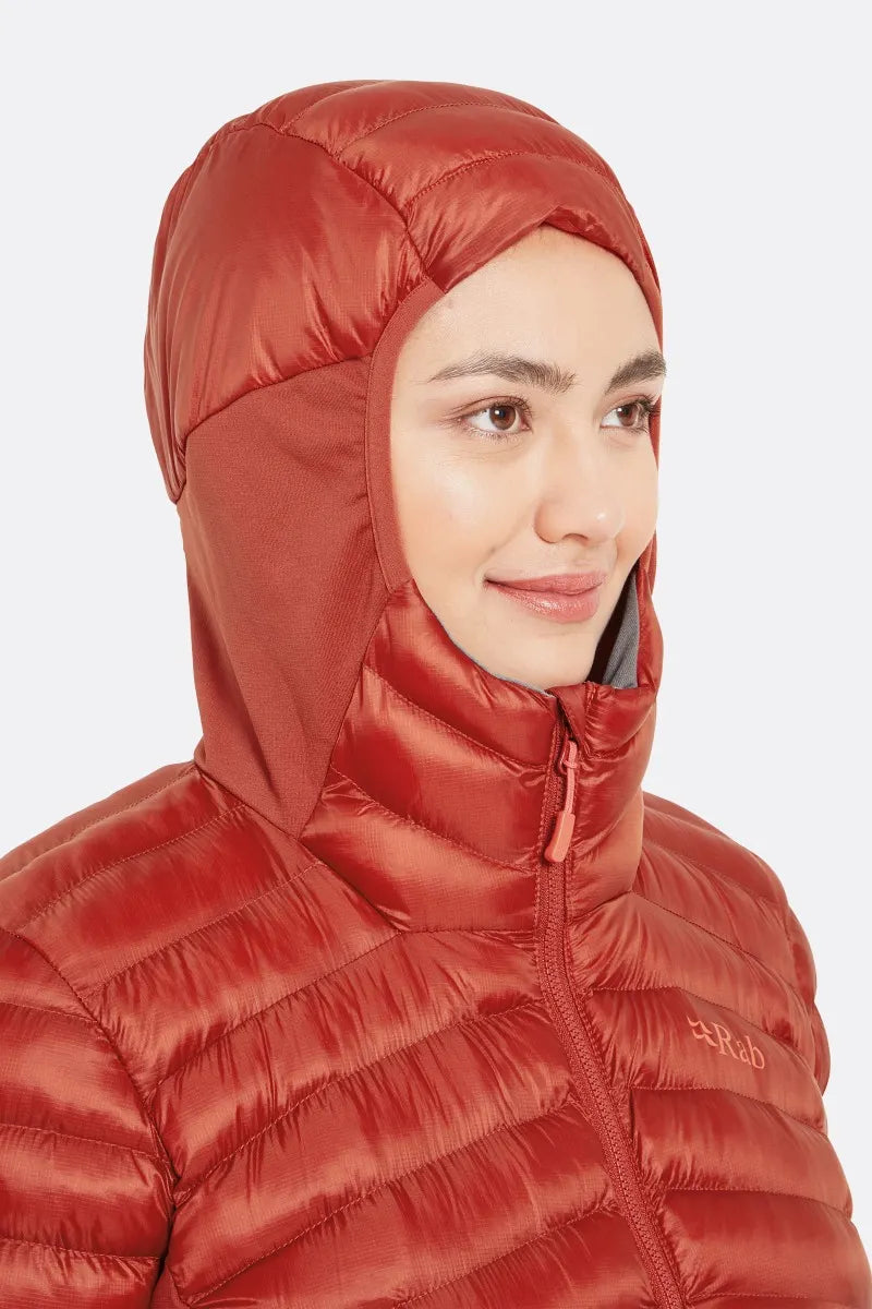 Cirrus Flex Insulated Hooded Jacket for Women - Lightweight Waterproof Winter Coat with Fleece Lining - Perfect for Hiking, Skiing & Outdoor Activities