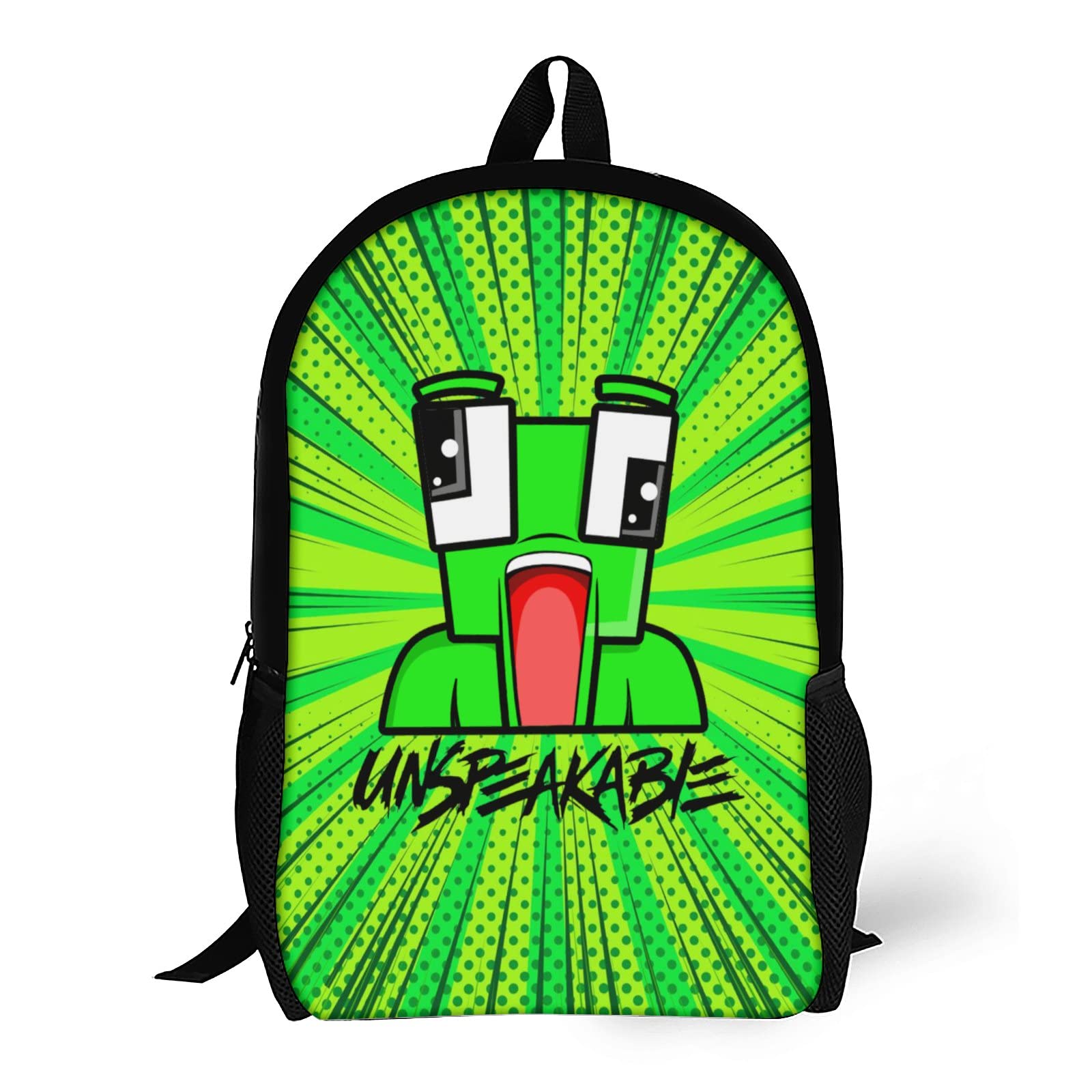 3D Printed Cartoon Backpack for Teens - 17 Inch Laptop Backpack for School & Travel