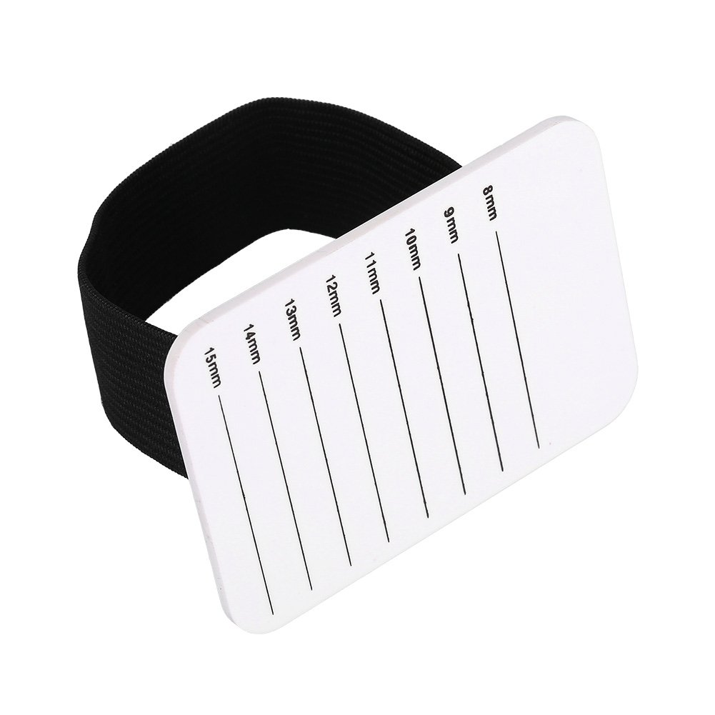 Professional Eyelash Extension Wrist Holder - 8-15mm Lash Tray Stand for Lash Artists | Perfect for Salon, Spa & Home Use | Durable Hand Plate for Easy Lash Grafting