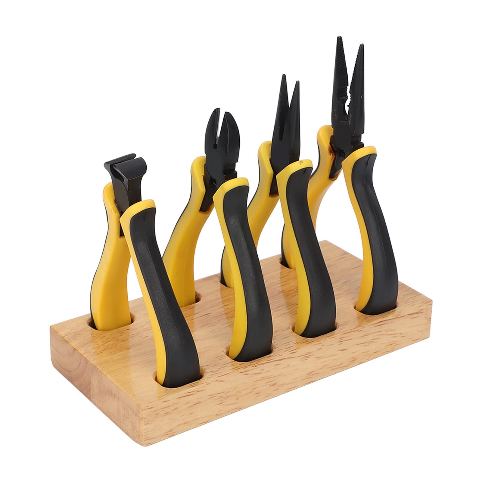Professional Jewelry Pliers Set - 4 Different Sizes Mini Pliers for Jewelry Making, Watch Repair & DIY Crafts | Portable Tool Kit for Beading, Wire Wrapping & Watchband Adjustments