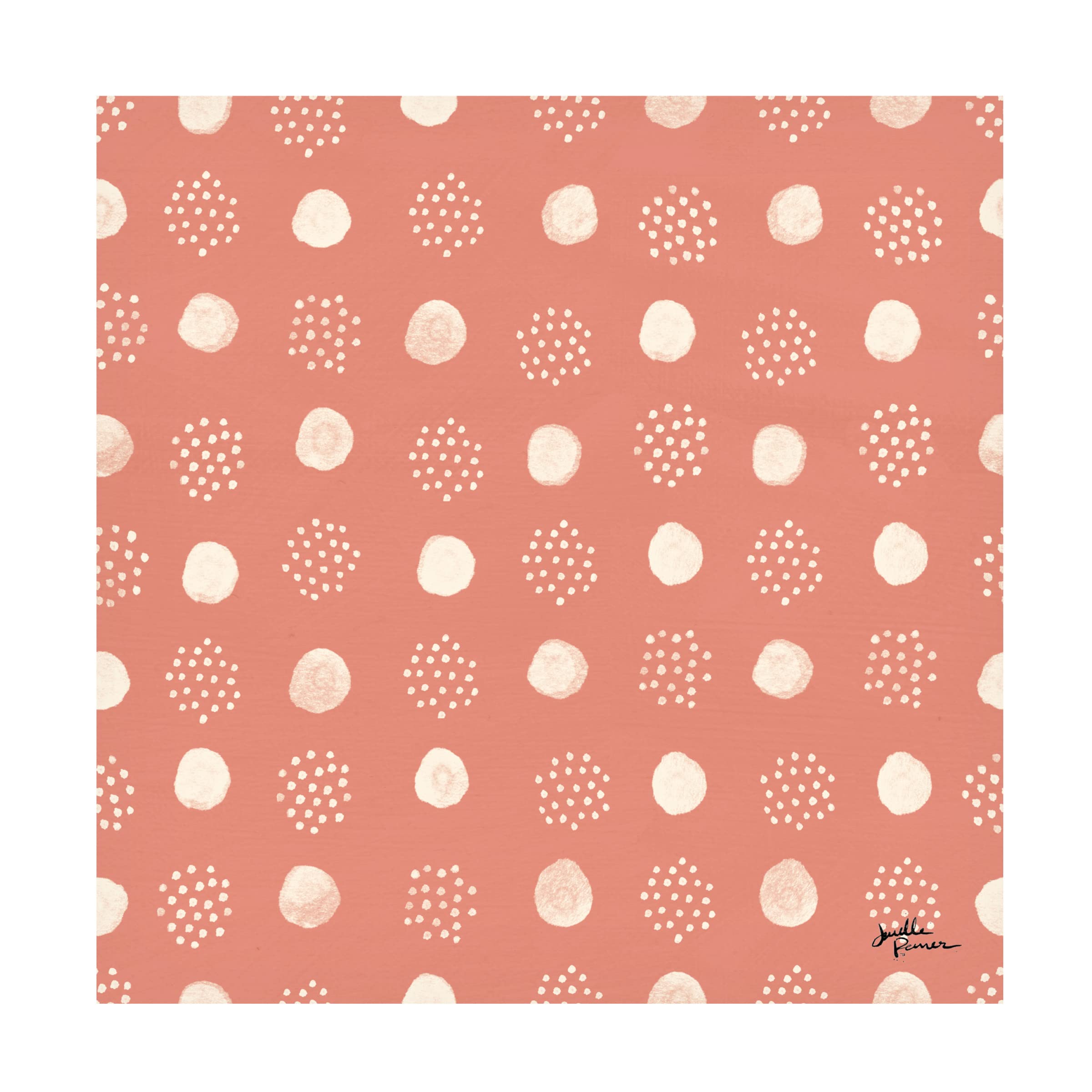 Janelle Penner Spring Botanical Pattern VIB Canvas Art Print - Floral Wall Decor for Living Room, Bedroom & Office - Trademark Fine Art Collection