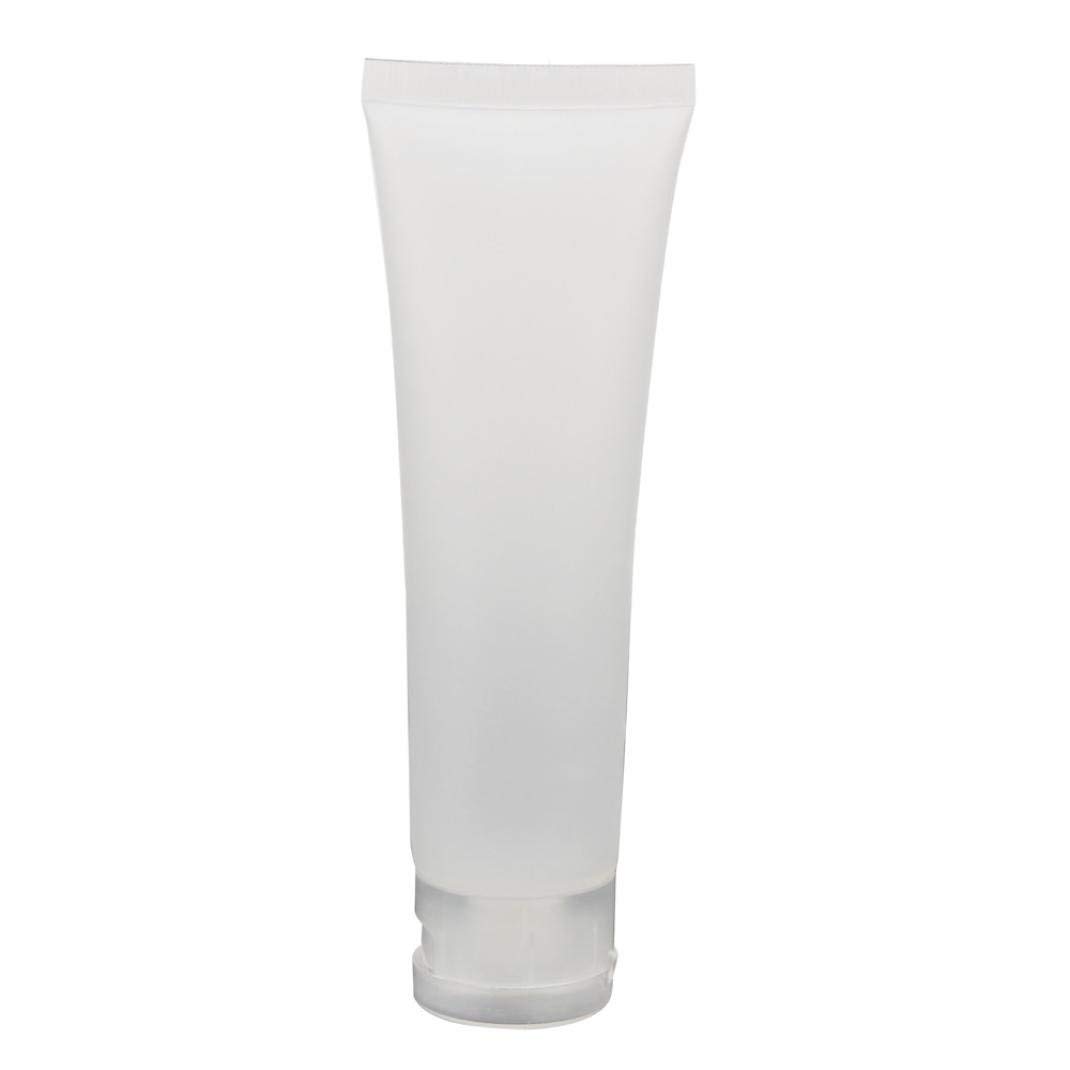 PULABO 100ML Clear Refillable Travel Cosmetic Bottles - Empty Cream Lotion Containers with Simple Sophisticated Design | Perfect for Toiletries, Skincare Products & DIY Beauty Essentials