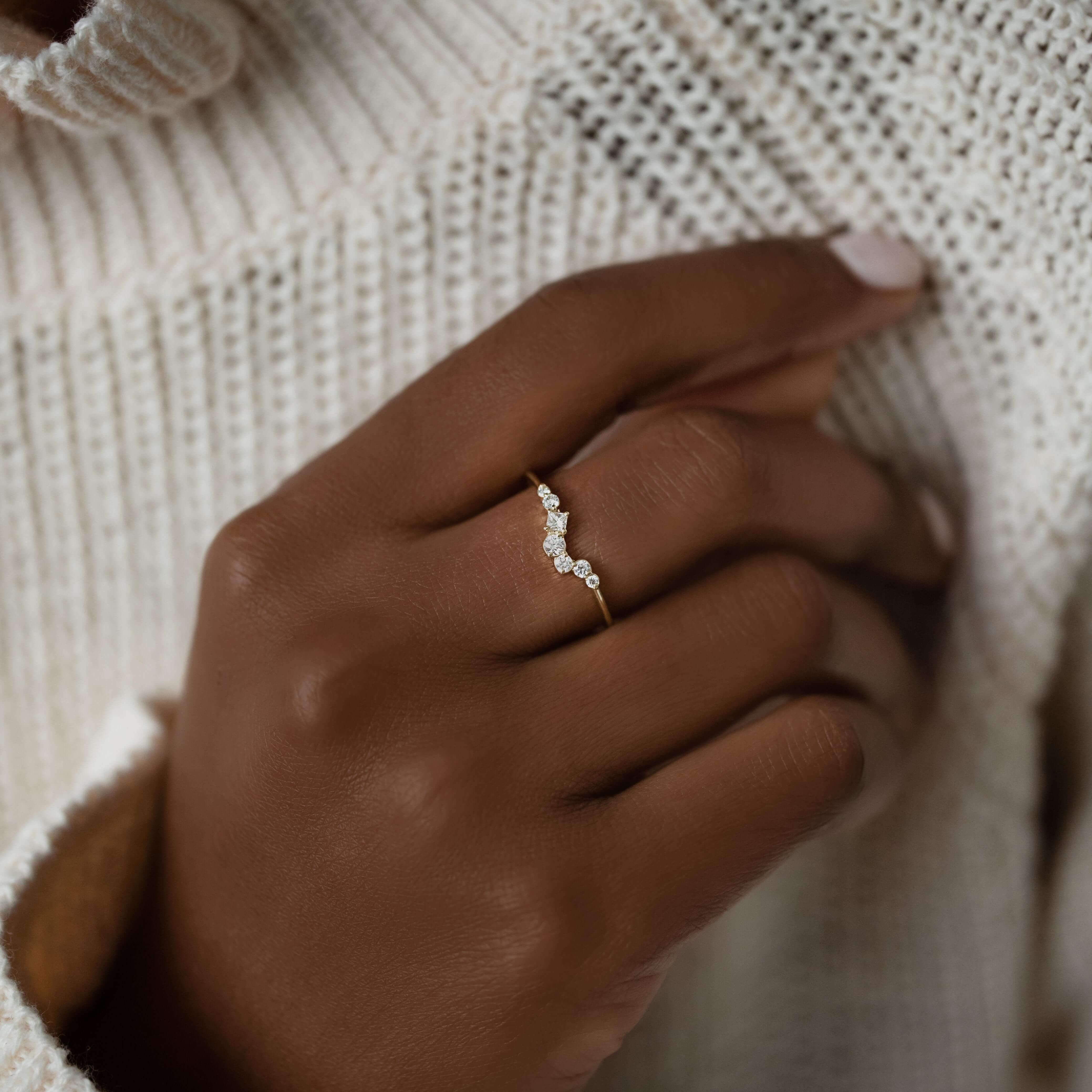 All Who Wander Ring - Boho Silver Jewelry for Women, Vintage Stackable Band - Perfect for Travel, Wedding & Everyday Wear