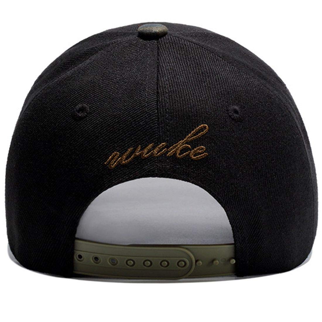 Leaf Embroidery Baseball Cap for Men & Women - Hip Hop Snapback Sun Hat with Adjustable Strap - Perfect for Outdoor Sports, Streetwear Fashion & Summer Sun Protection