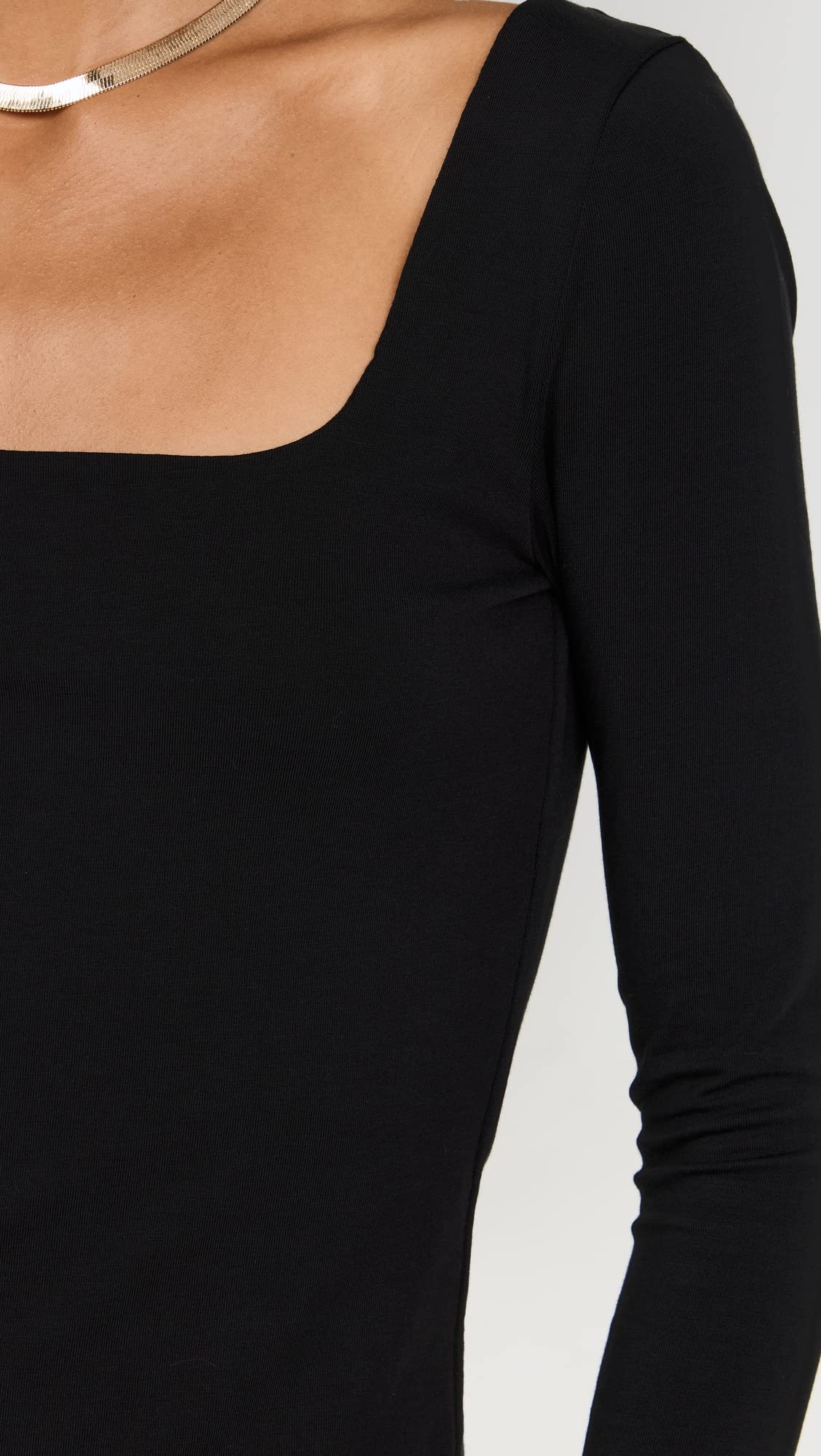 Vince Women's Long Sleeve Square Neck Blouse - Elegant Casual & Office Wear Tops for Women | Perfect for Work, Date Night & Special Occasions