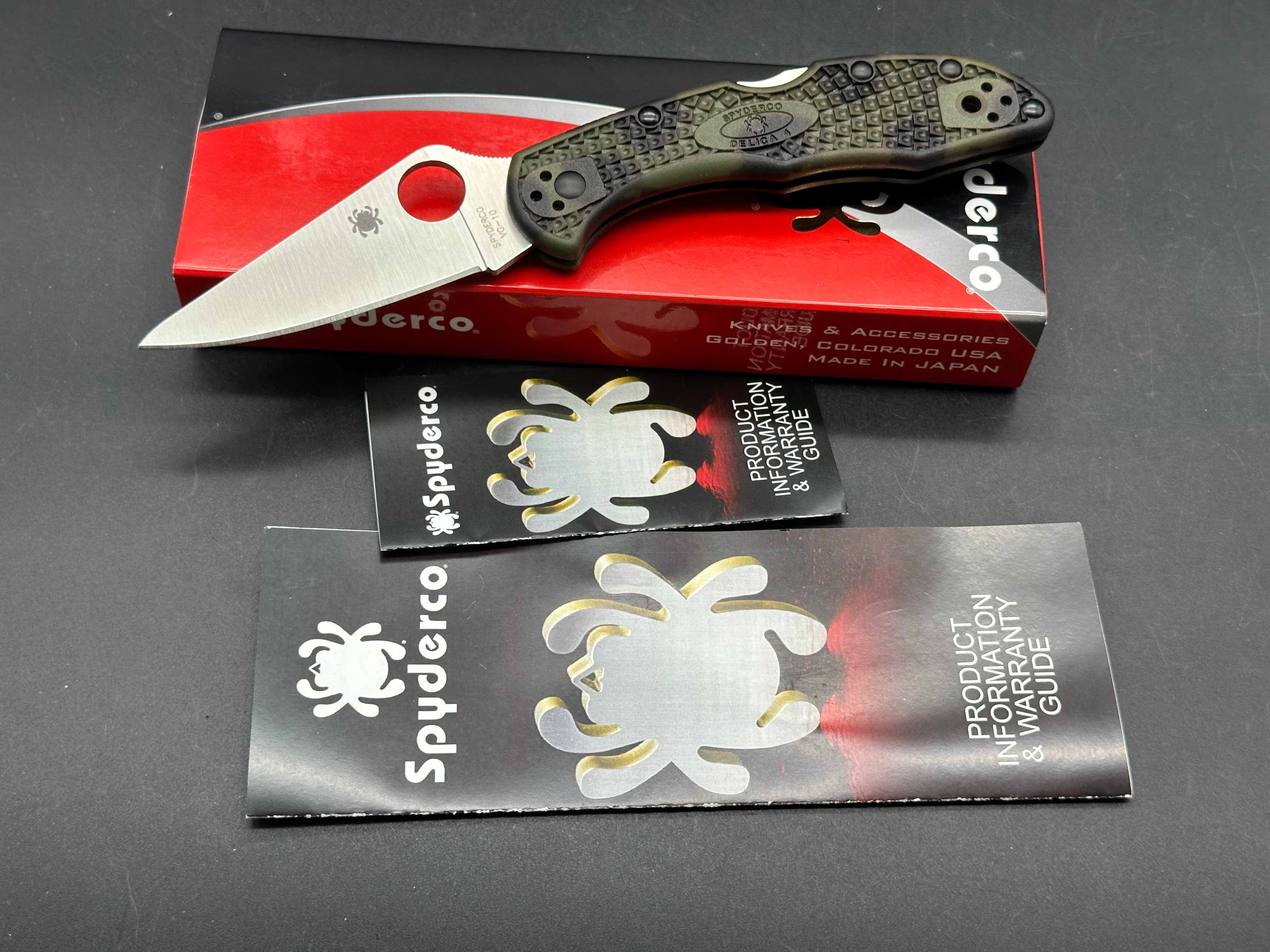 Spyderco Delica 4 Lightweight Folding Knife - 2.89