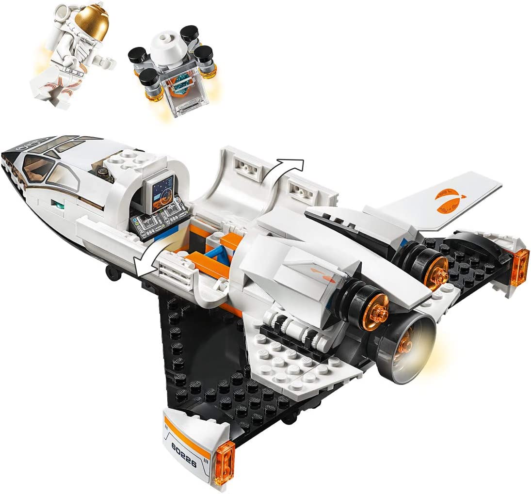 LEGO City Space Mars Research Shuttle 60226 Building Toy Set for Kids - STEM Learning & Space Exploration Play