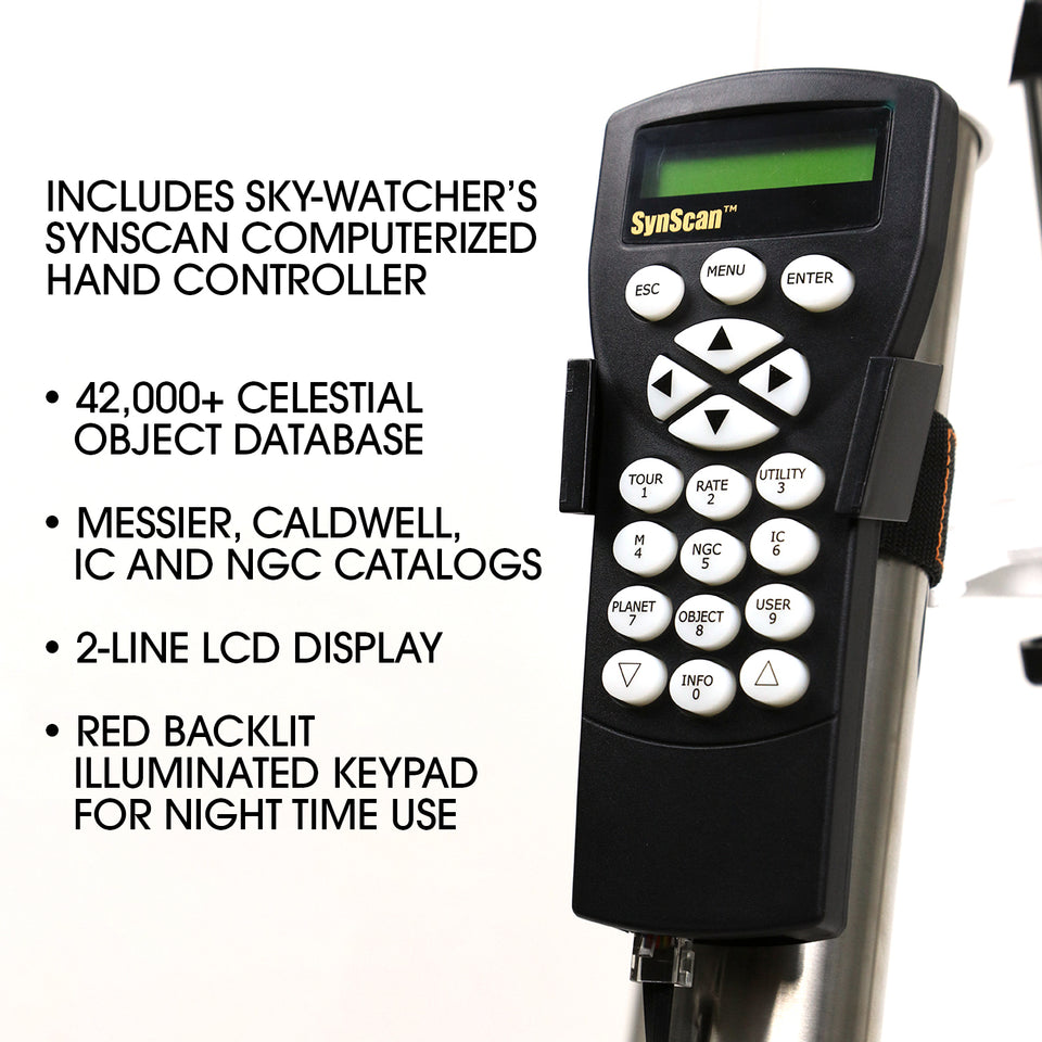 Sky Watcher AZ EQ6 Equatorial Telescope Mount for Astrophotography & Stargazing - Perfect for Backyard Astronomy & Night Sky Observation