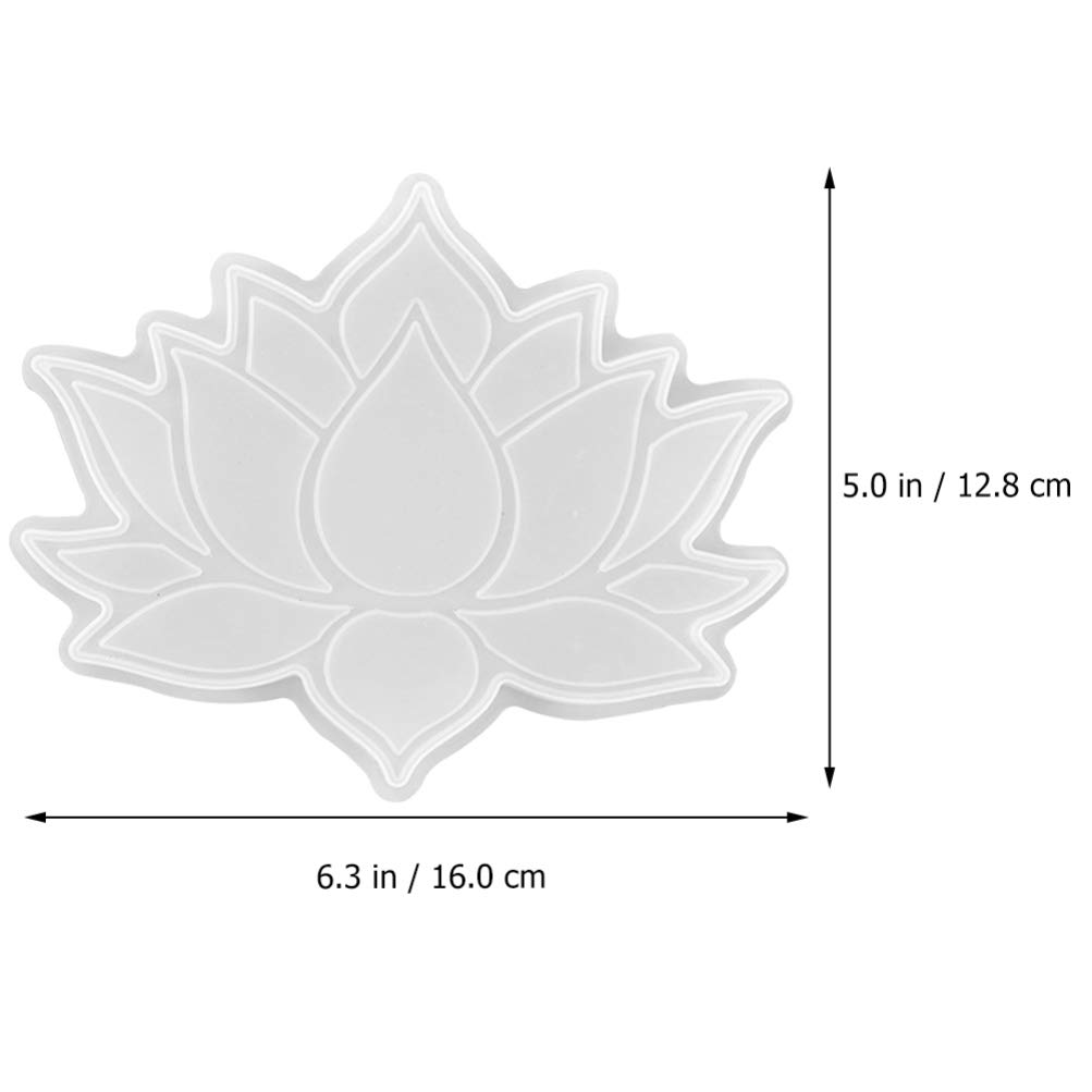 Premium Silicone Resin Molds for Coasters, Trays & Flower Epoxy Casting - DIY Craft Decoration for Home, Office & Wedding Decor