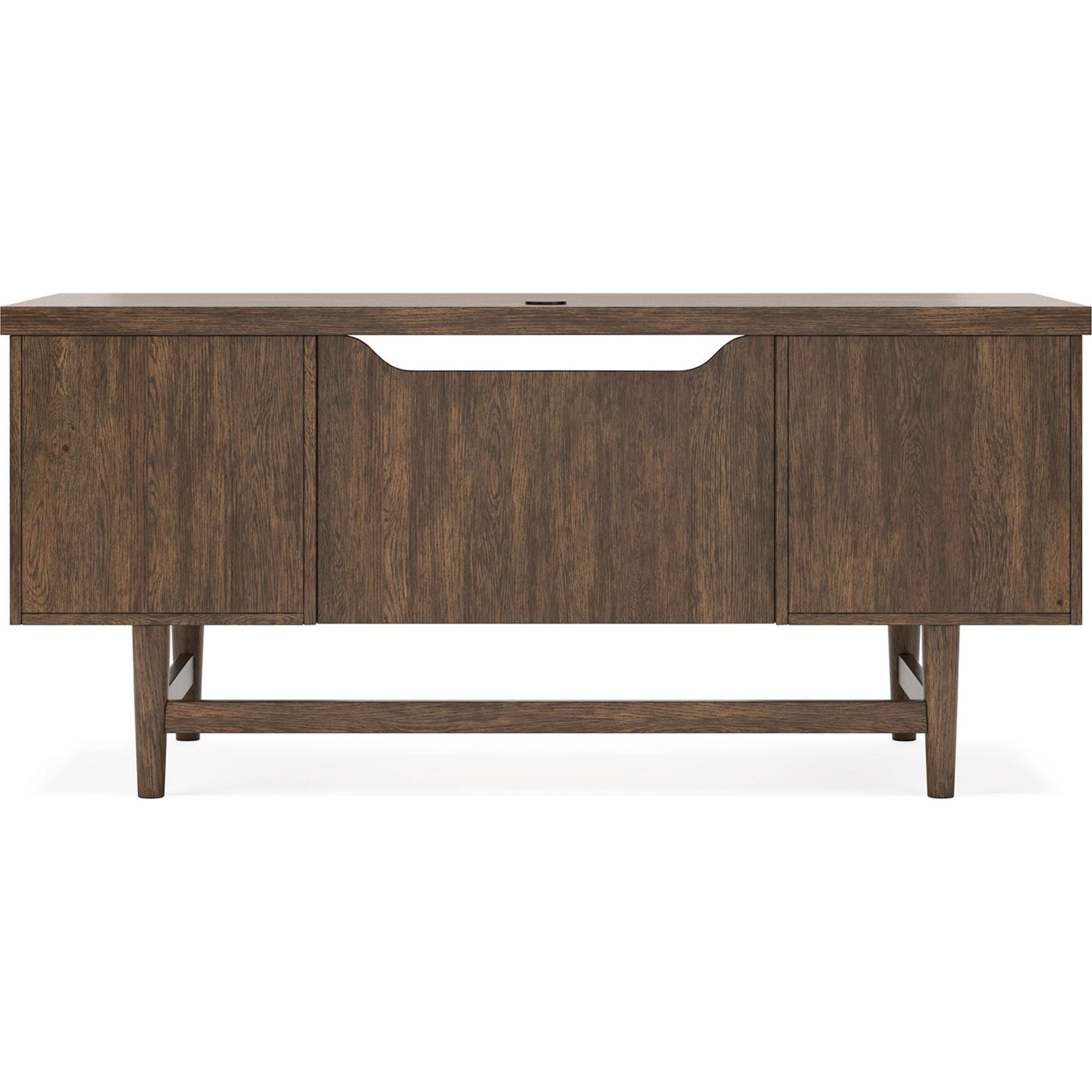 Austanny Desk - Warm Brown Wooden Writing Desk for Home Office, Study & Workspace | Modern & Stylish Home Furniture