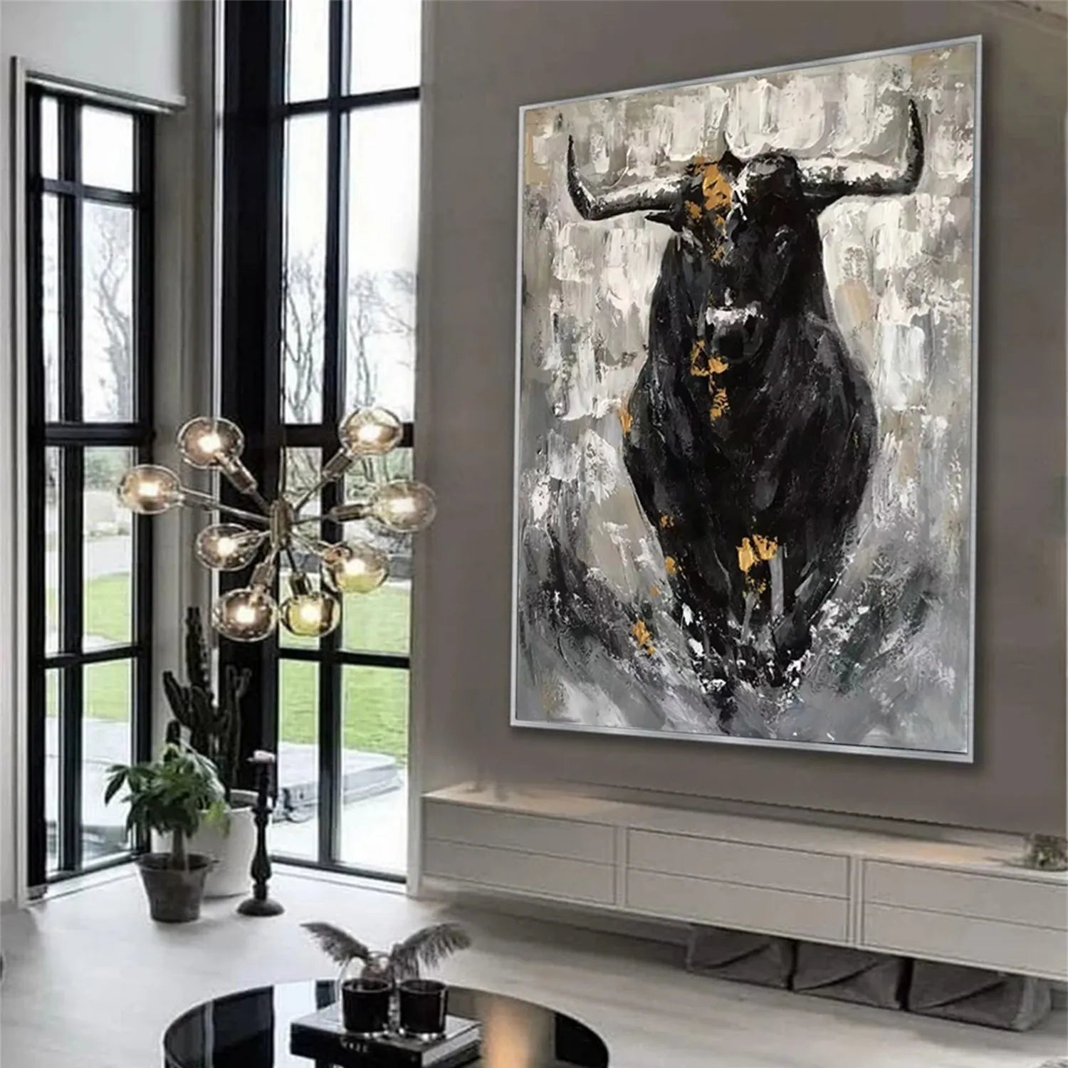 Animal Art Painting #AP058 - Handmade Wildlife Canvas Art for Home & Office Decor | Perfect for Living Room, Bedroom, or Gift