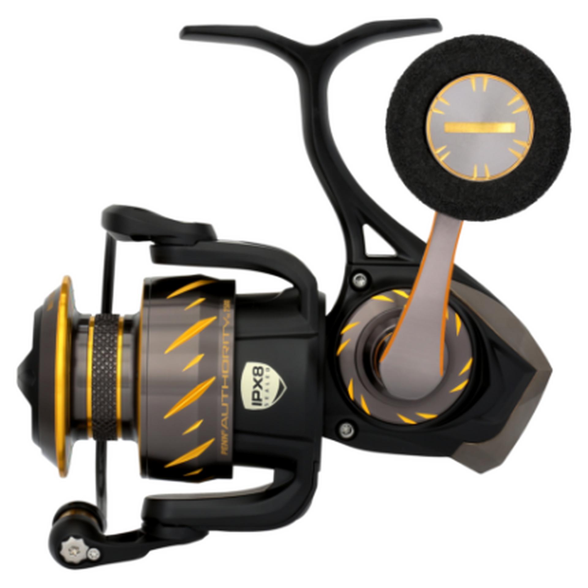 Authority® Spinning Reel - High Performance Saltwater Fishing Reel with Smooth Drag System | Perfect for Surf Fishing, Pier Fishing, and Offshore Angling