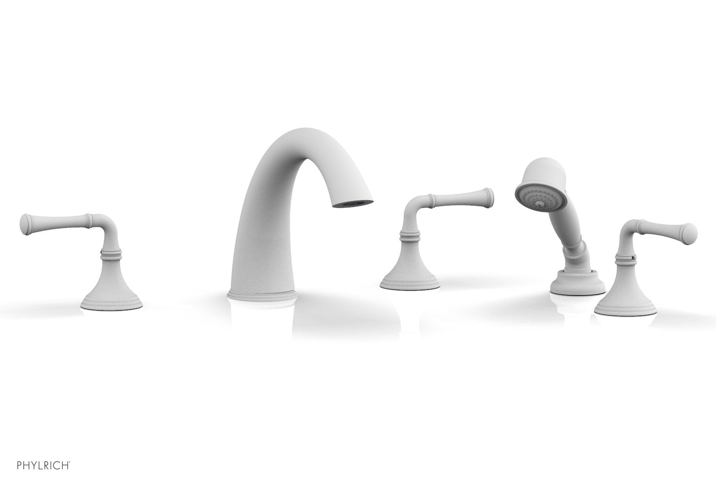 3-Ring Deck Tub Set with Hand Shower D2205E1 - Premium Bathroom Faucet for Modern Homes, Perfect for Bathroom Renovation & Spa Relaxation