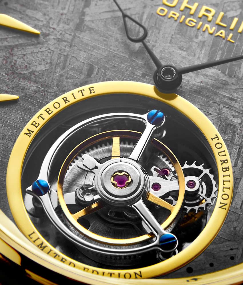 Galactic Labyrinth 42mm Tourbillon Watch - Luxury Automatic Mechanical Timepiece for Men - Perfect for Formal Events, Business Meetings & Collector's Display